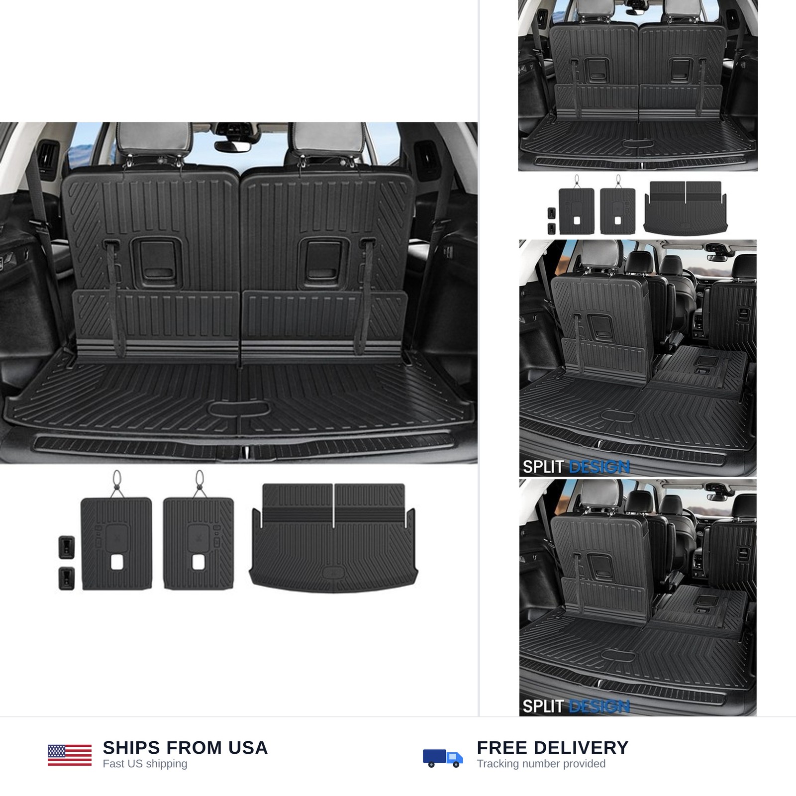 Cargo Mat for Jeep Grand Cherokee L 2021-2026 Accessories