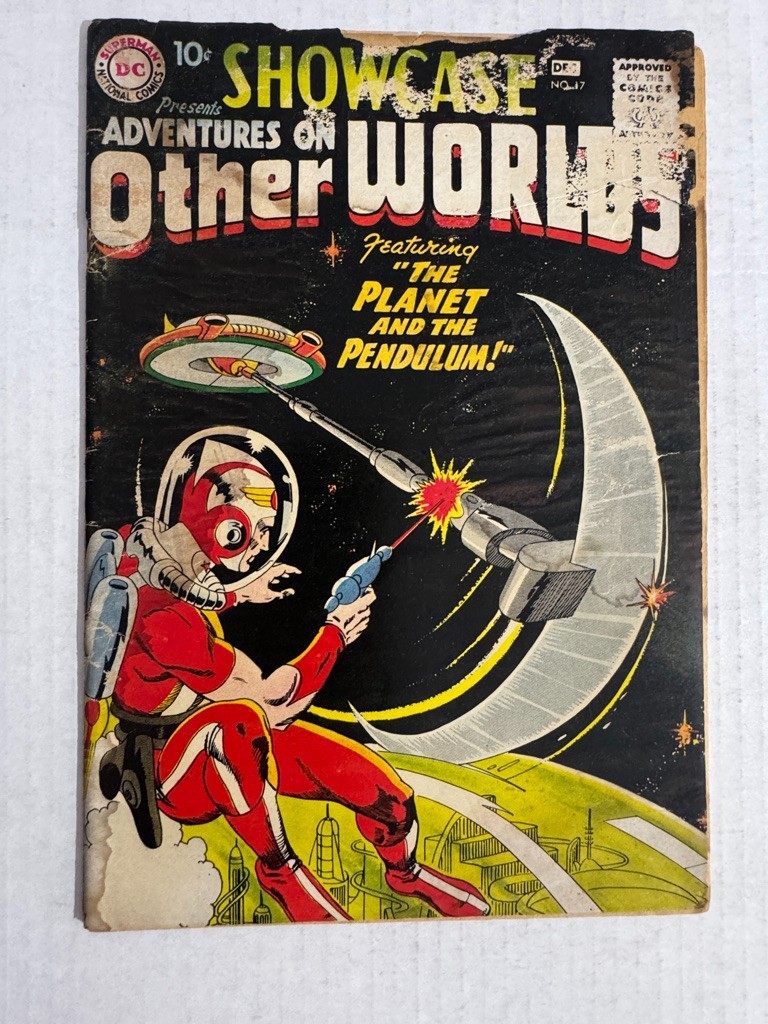 SHOWCASE #17 1958 1st & Origin of ADAM STRANGE DC SHOWCASE #17 1958 1st & Origin of ADAM STRANGE DC