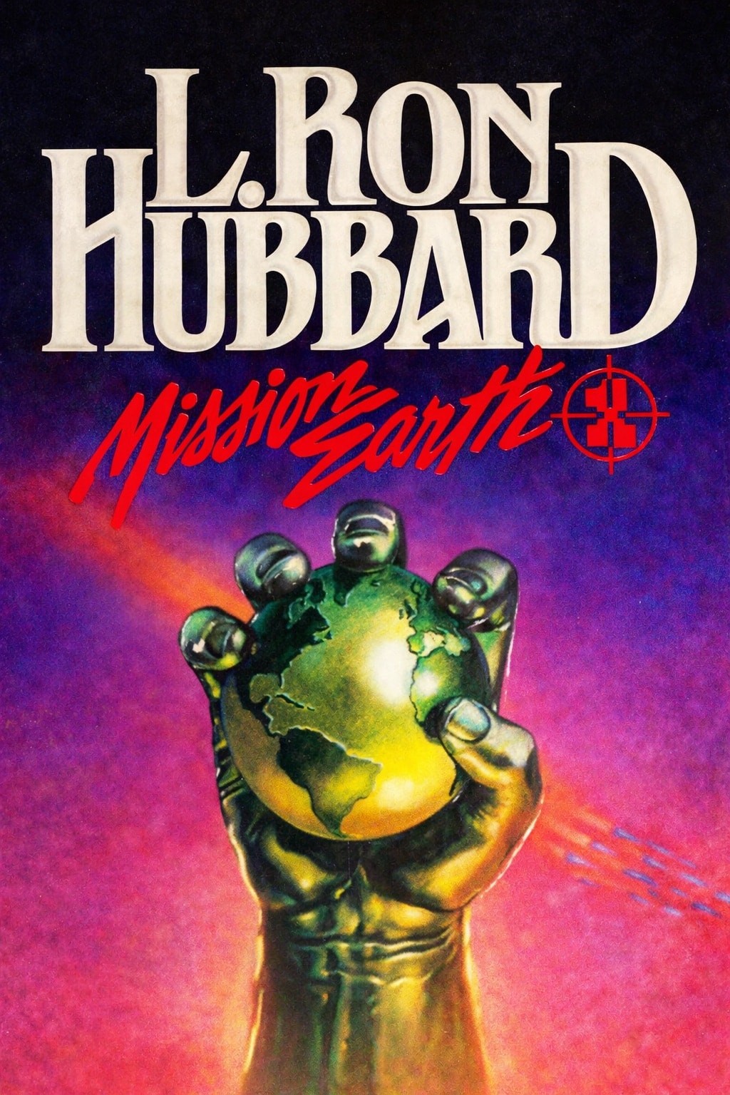 🌟 L. Ron Hubbard Mission Earth Poster - 24x36” - Hi-Res💎 Print Vintage Sci-Fi