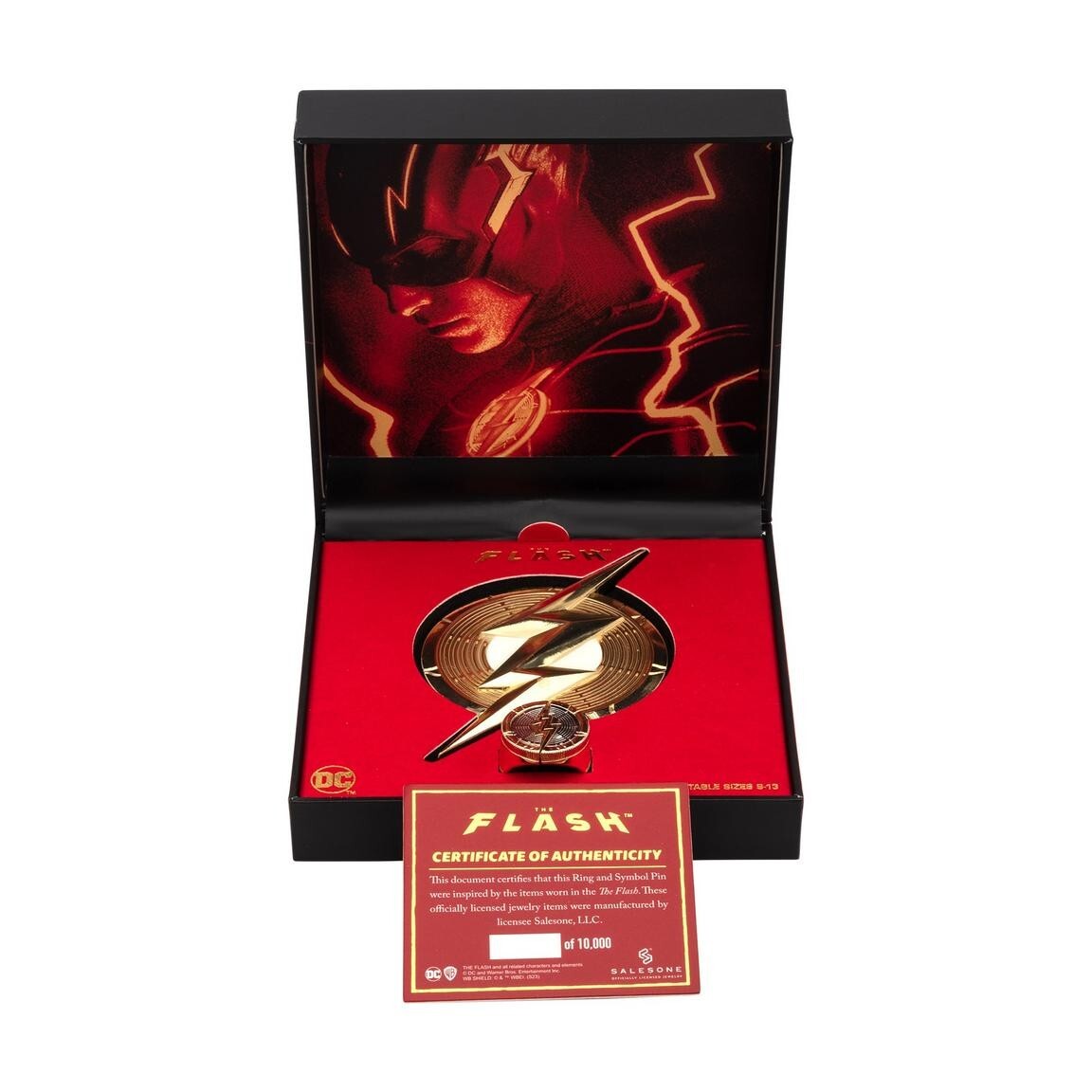 DC Comics The Flash Collector's Box Set Numbered Exclusive #'d/10000 RARE LE DC Comics The Flash Collector's Box Set Numbered Exclusive #'d/10000 RARE LE