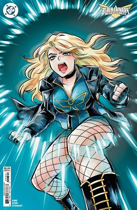 Black Canary Best Of The Best #3 Of 6 Cover B Saowee Card Stock Variant 1/22/25