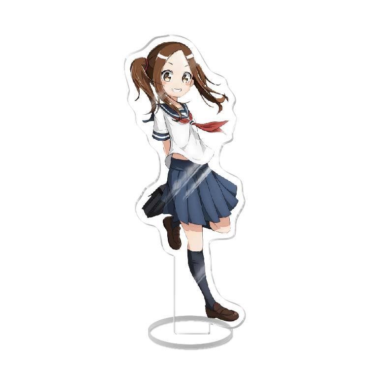Anime Teasing Master Takagi-San Takagi Acrylic Standing Sign Desktop Decoration