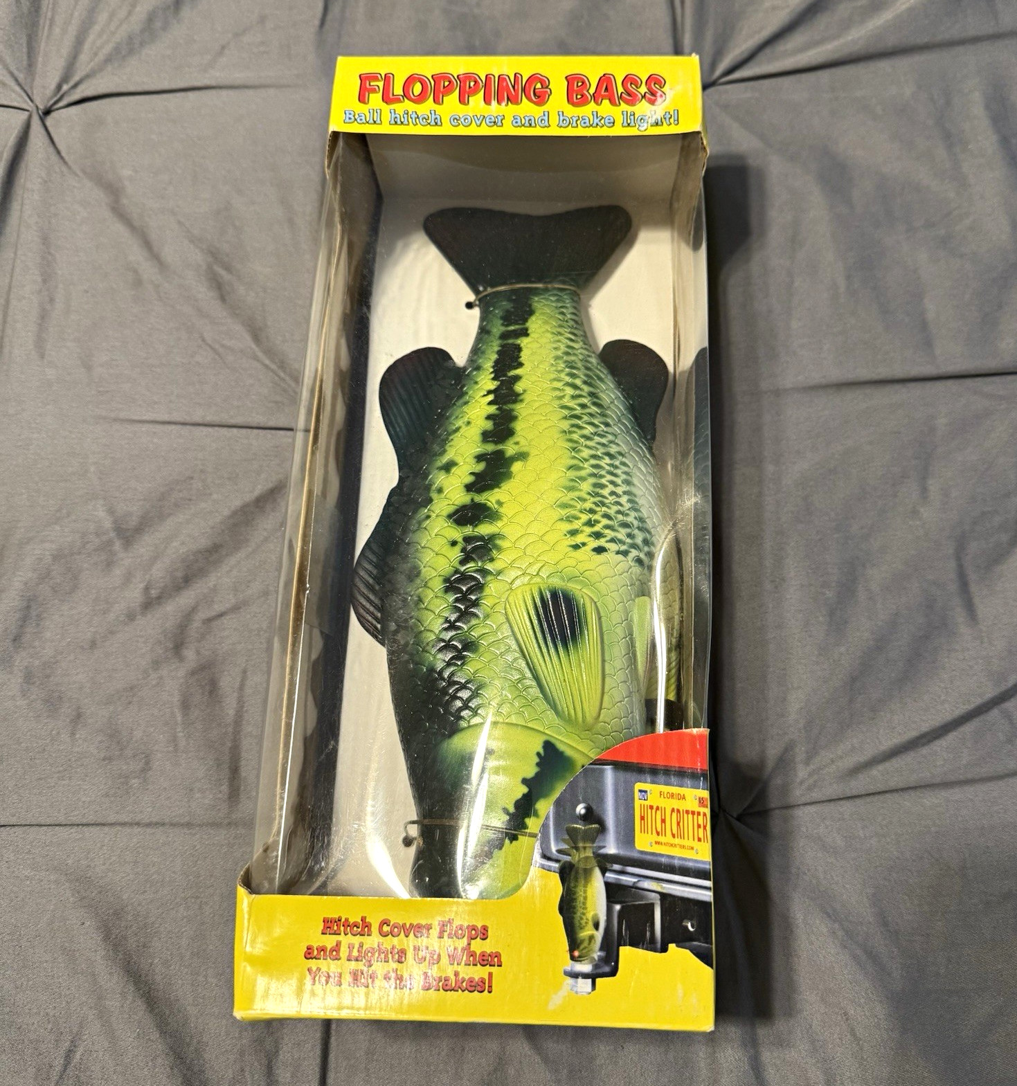 Y2K Hitch Critters Flopping Bass Fish 2\