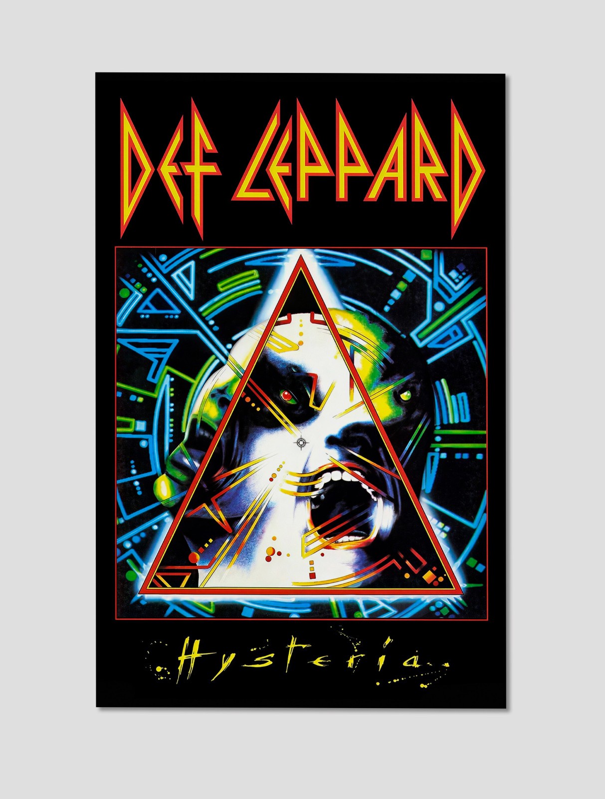 Def Leppard Hysteria Album Cover Giclee Print Poster 11x17 Classic Rock Wall Art