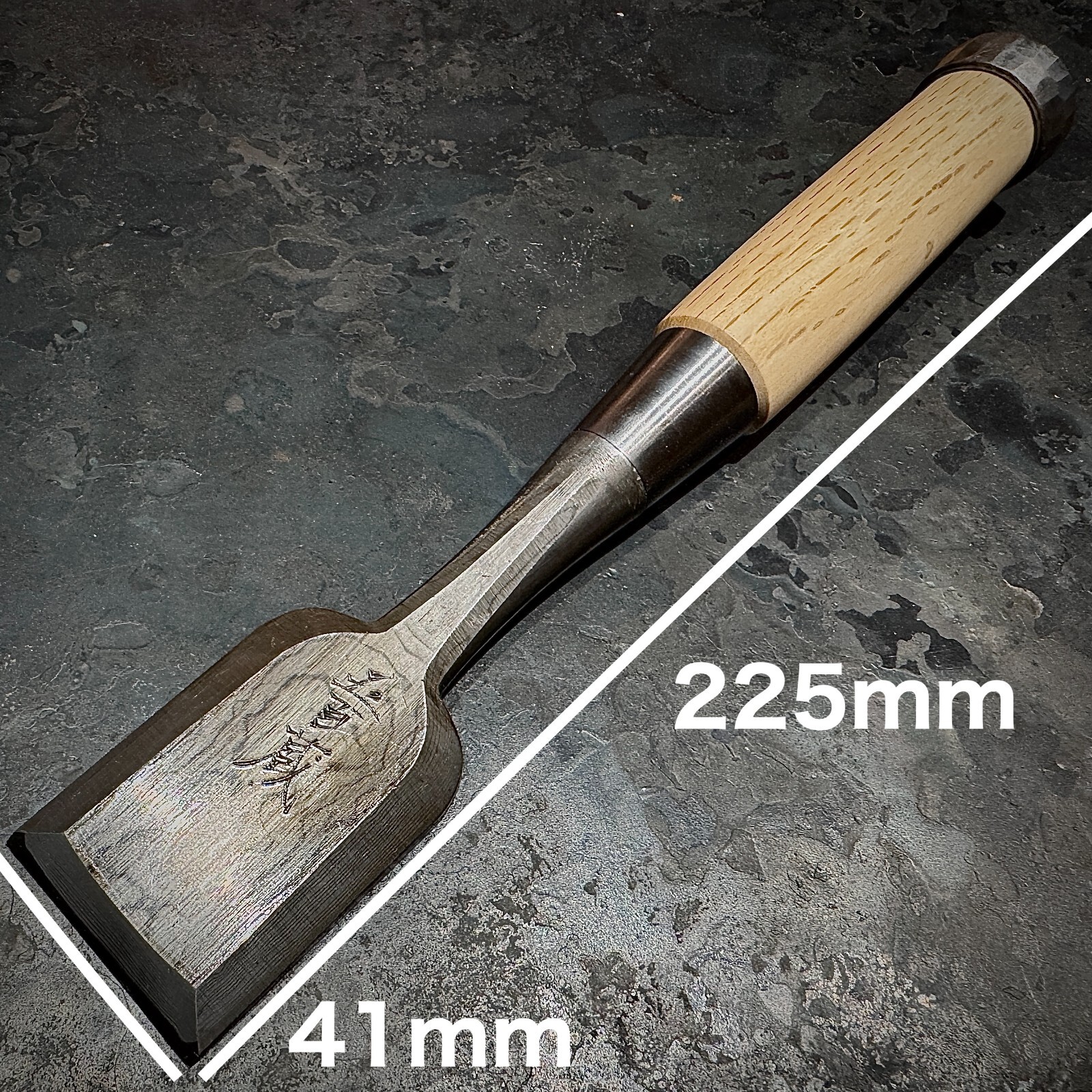 🟢Rare Japanese Damascus Bench Chisel Oire Nomi beautiful41mmWhite oak Ioroi 五百蔵 🟢Rare Japanese Damascus Bench Chisel Oire Nomi beautiful41mmWhite oak Ioroi 五百蔵