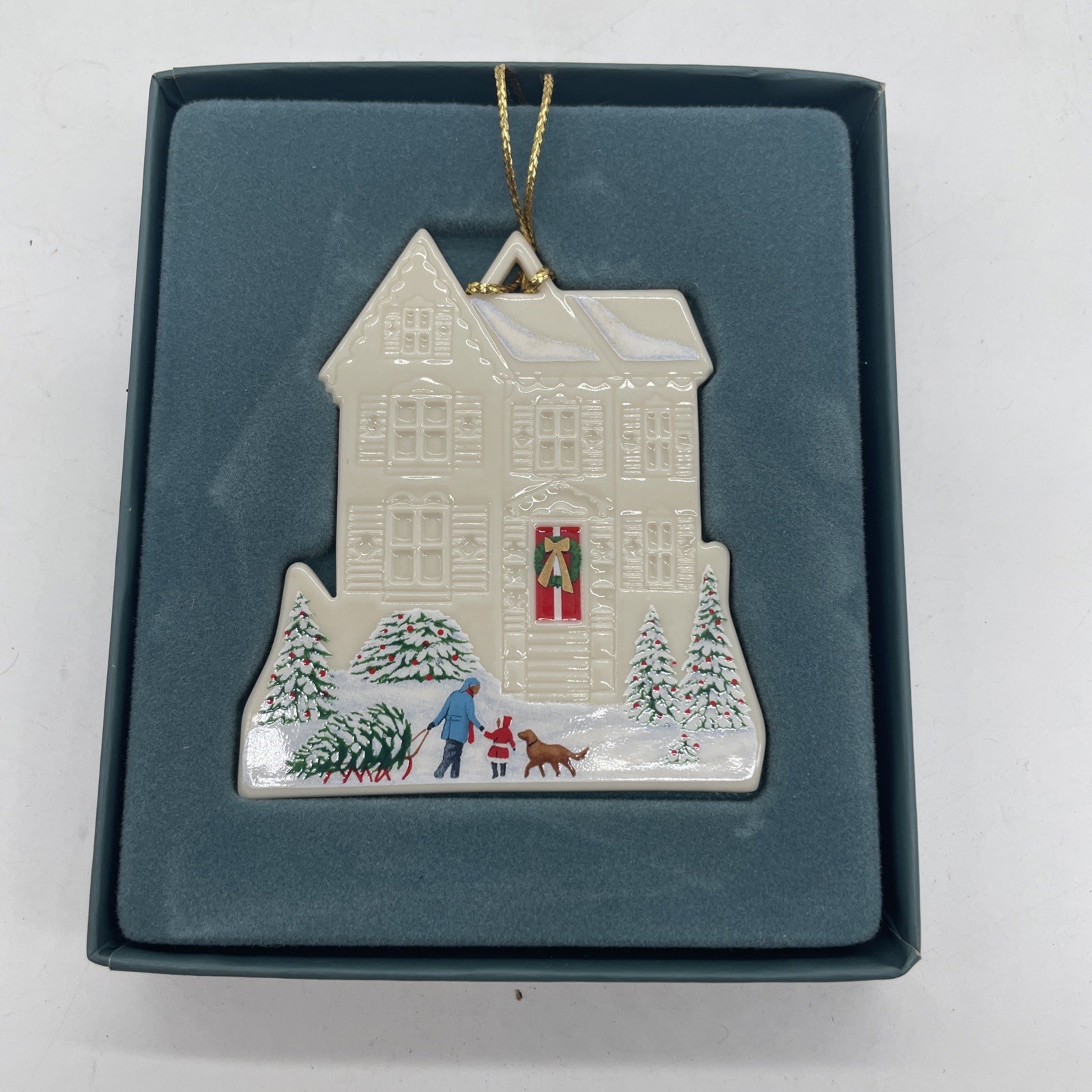 Lenox 1992 Victorian Homes Pembrooke Manor Ornament - Box