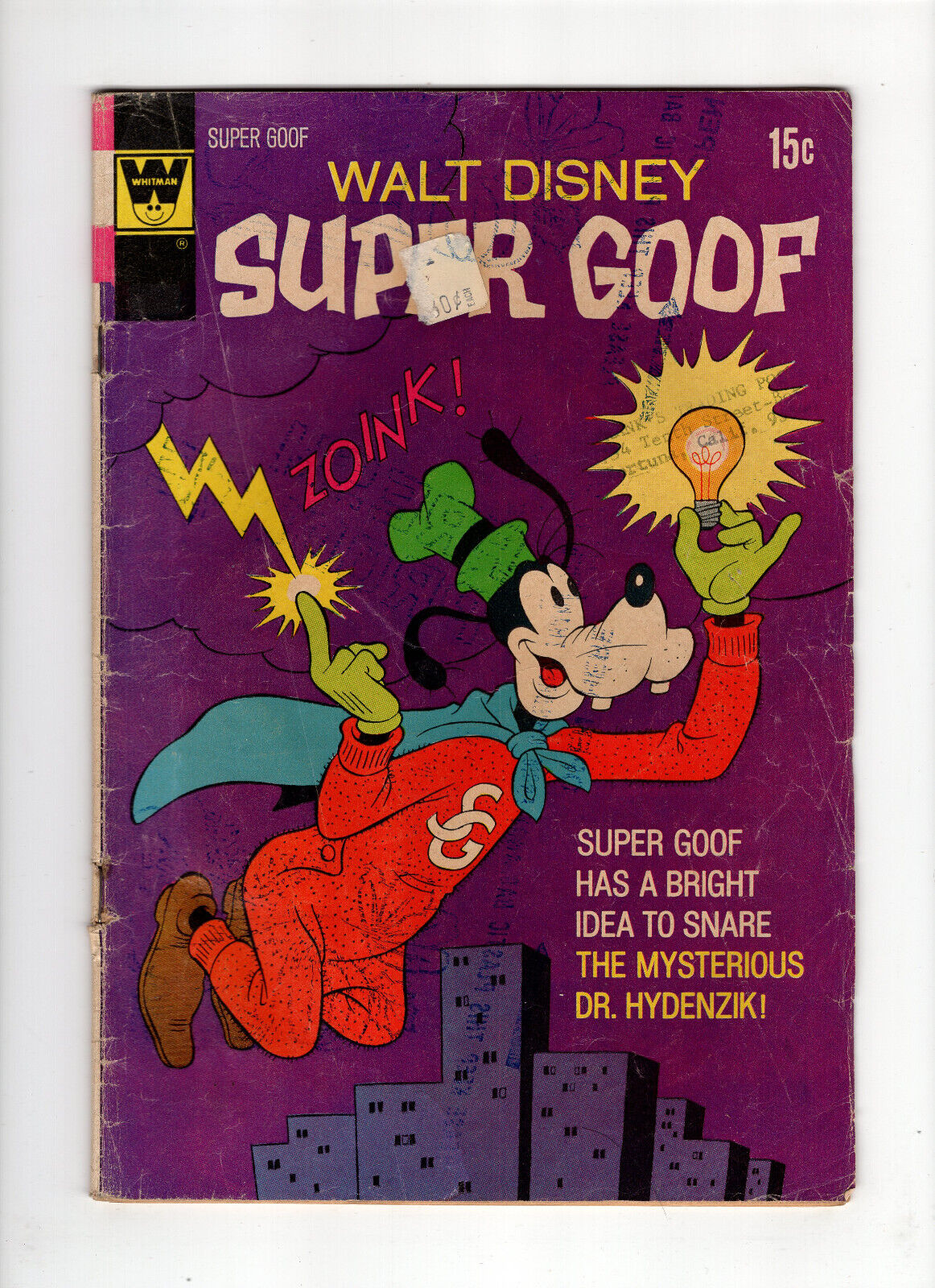 Walt Disney Super Goof #20 Mark Jewelers (1972, Whitman) 