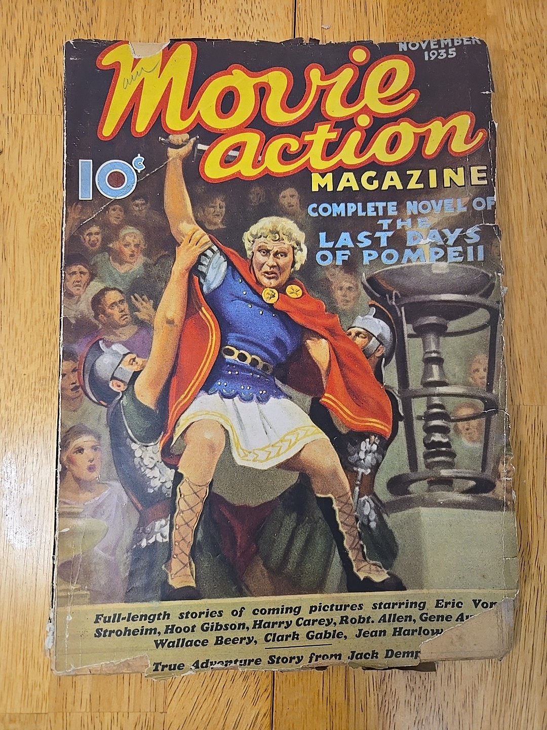 Movie Action Pulp Magazine November 1935 \