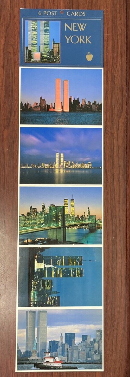 New York Intact 6 Postcards 1985 Impact Photography Printed In Japan Never Used