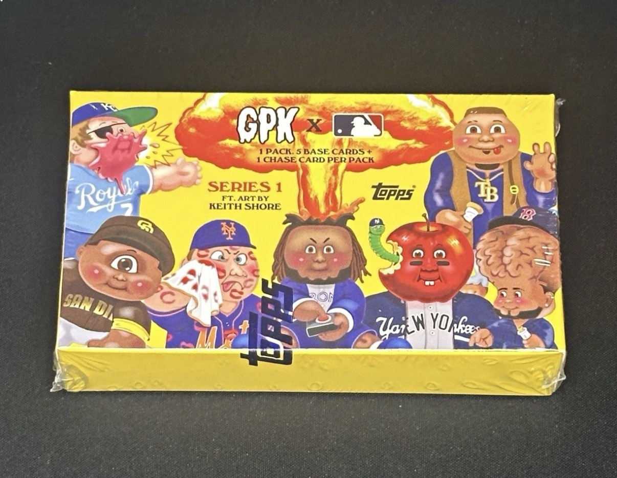 2022 TOPPS Garbage Pail Kids GPK x MLB Series 1 Keith Shore 🆕 Sealed box