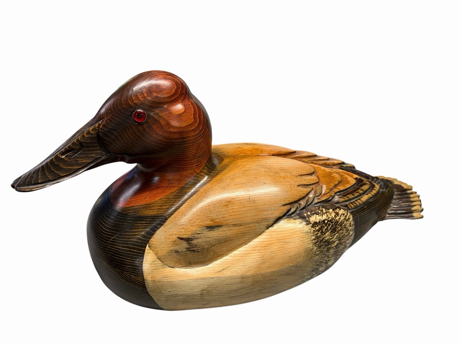 Rare Tom Taber Ducks Unlimited Horse Canvasback Decoy 1985-86 Collector Decoy
