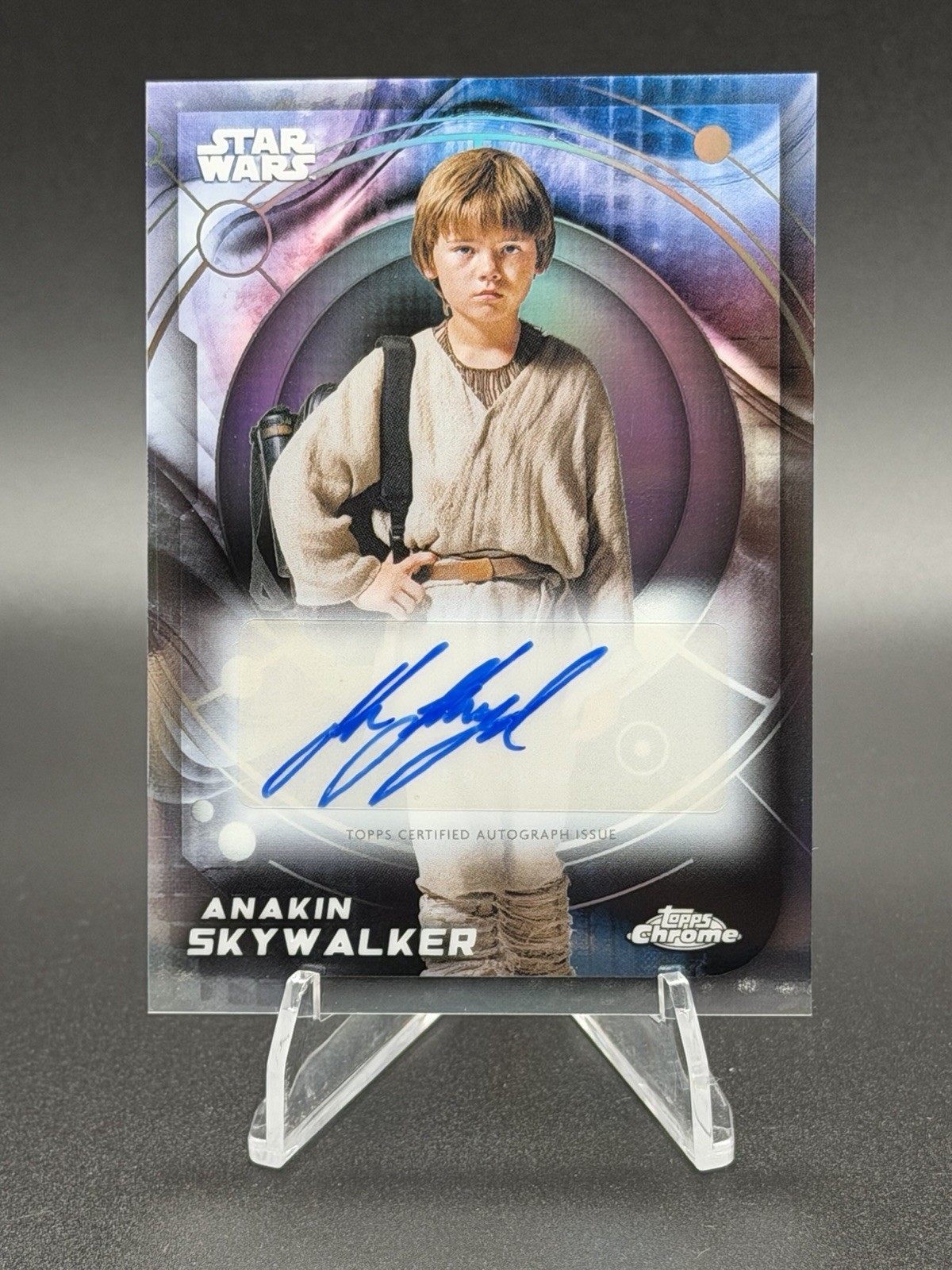 2026 Topps Chrome Star Wars ANAKIN SKYWALKER JAKE LLOYD Autograph 