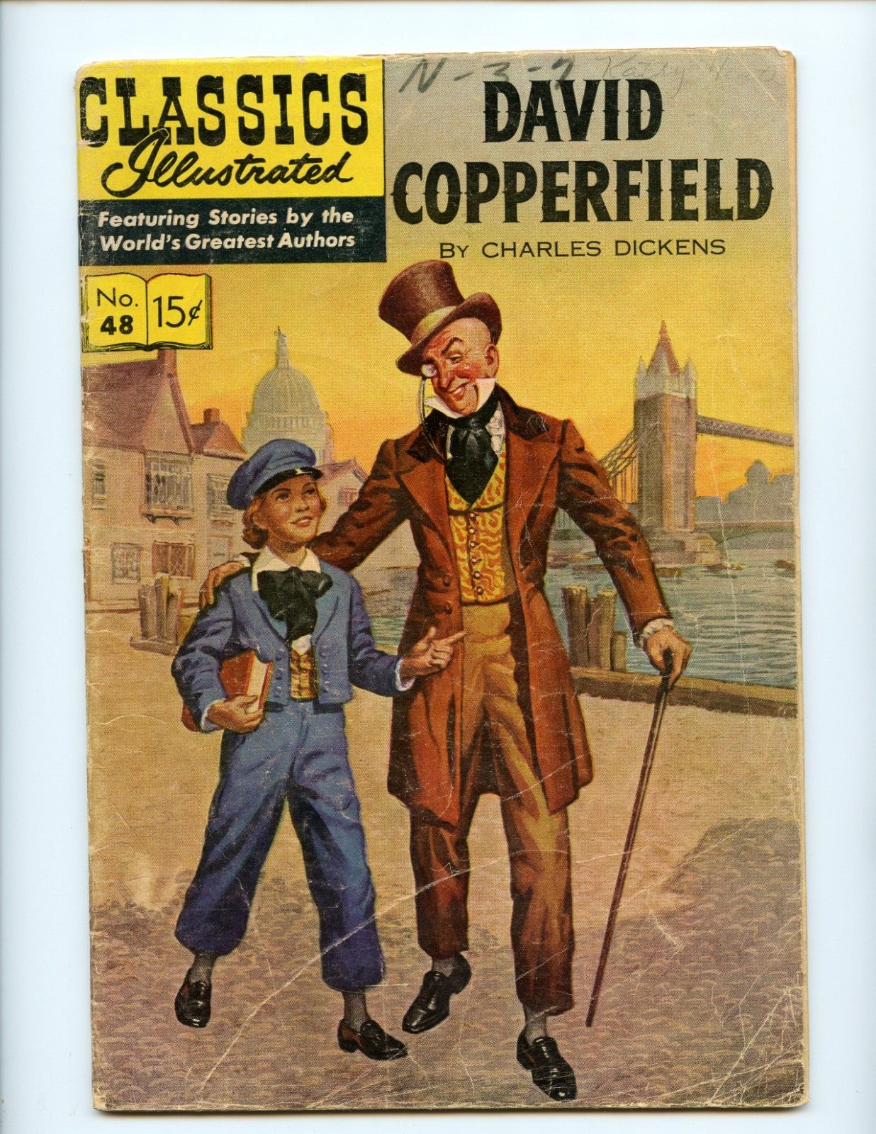 Classics Illustrated Comic Book David Copperfield Charles Dickens Jun 1948 No 48