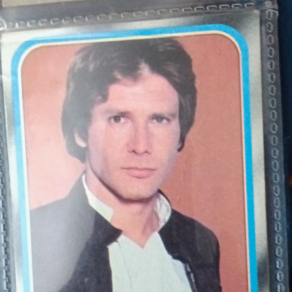 Topps 1977 Star Wars Base Set Trading Card #11 Official Data Han Solo