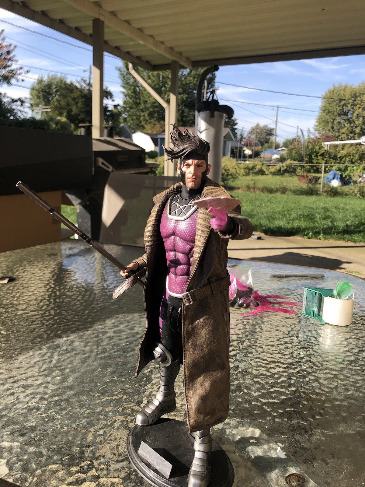 SooSoo toys gambit figure aka Cajun card dealer 