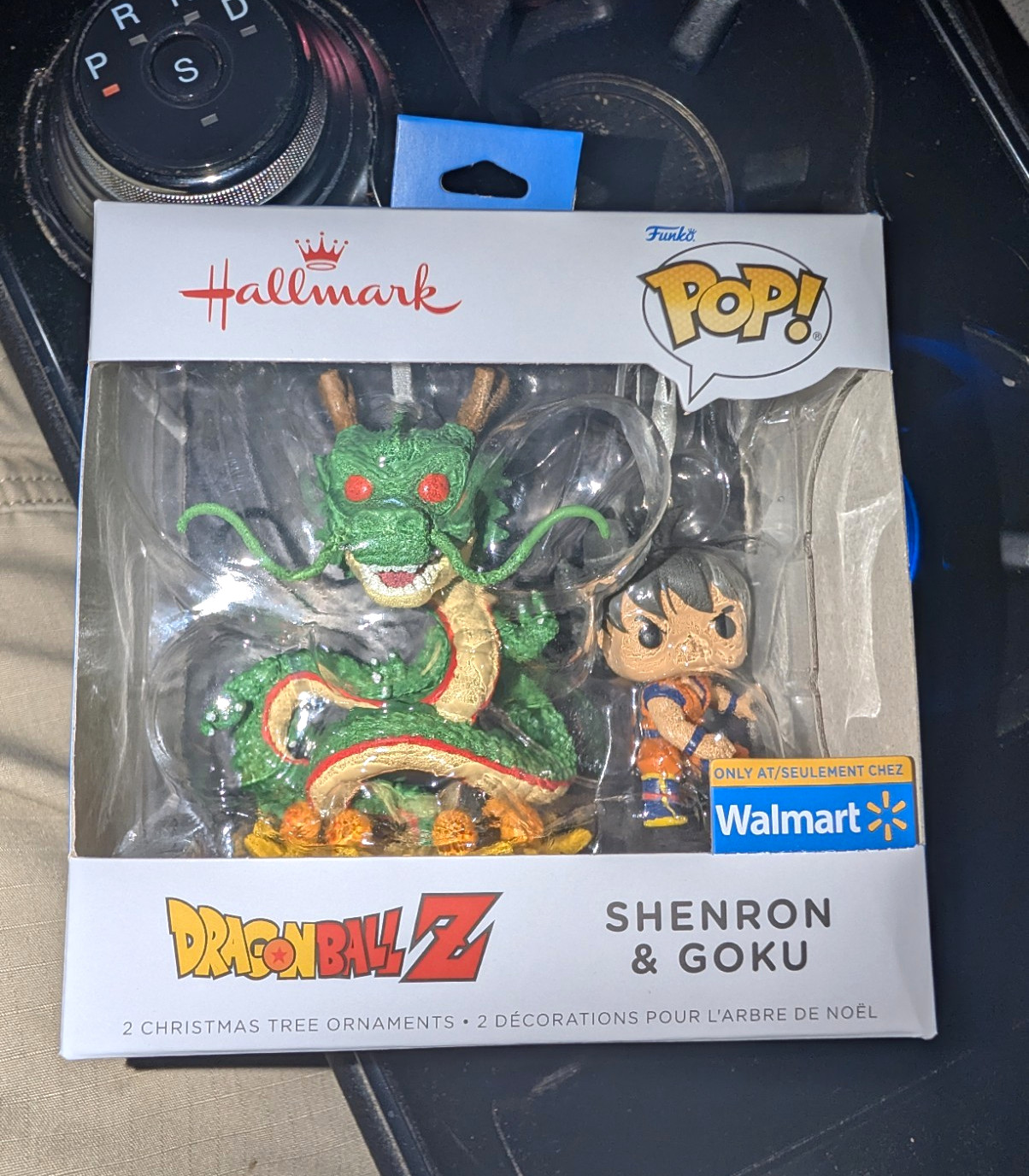 Hallmark Funko POP Dragon Ball Z Shenron & Goku Christmas Ornaments 2pc