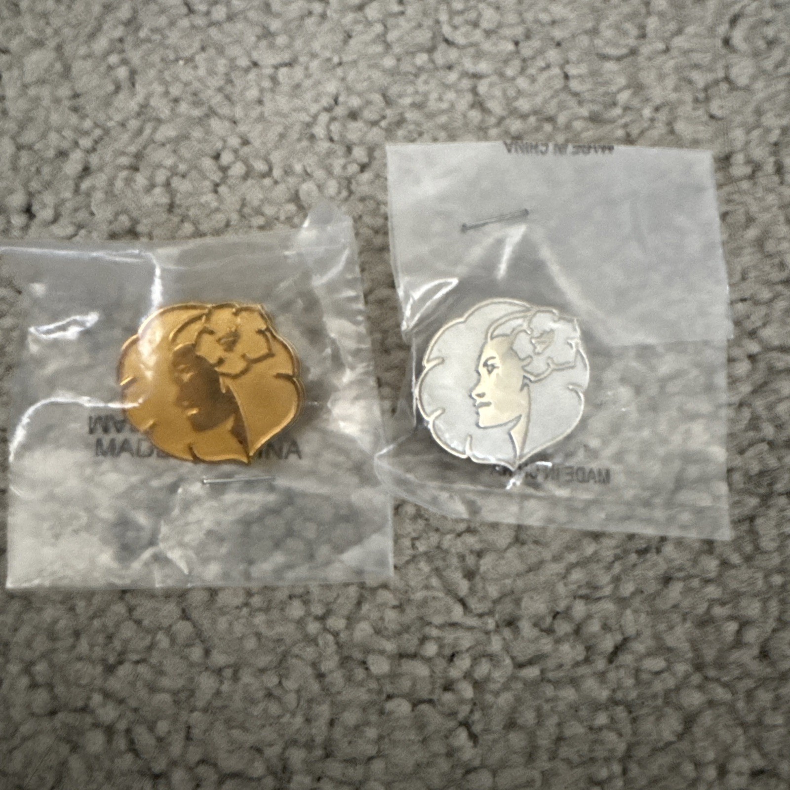 Hawaiian Airlines vintage Pualani pin