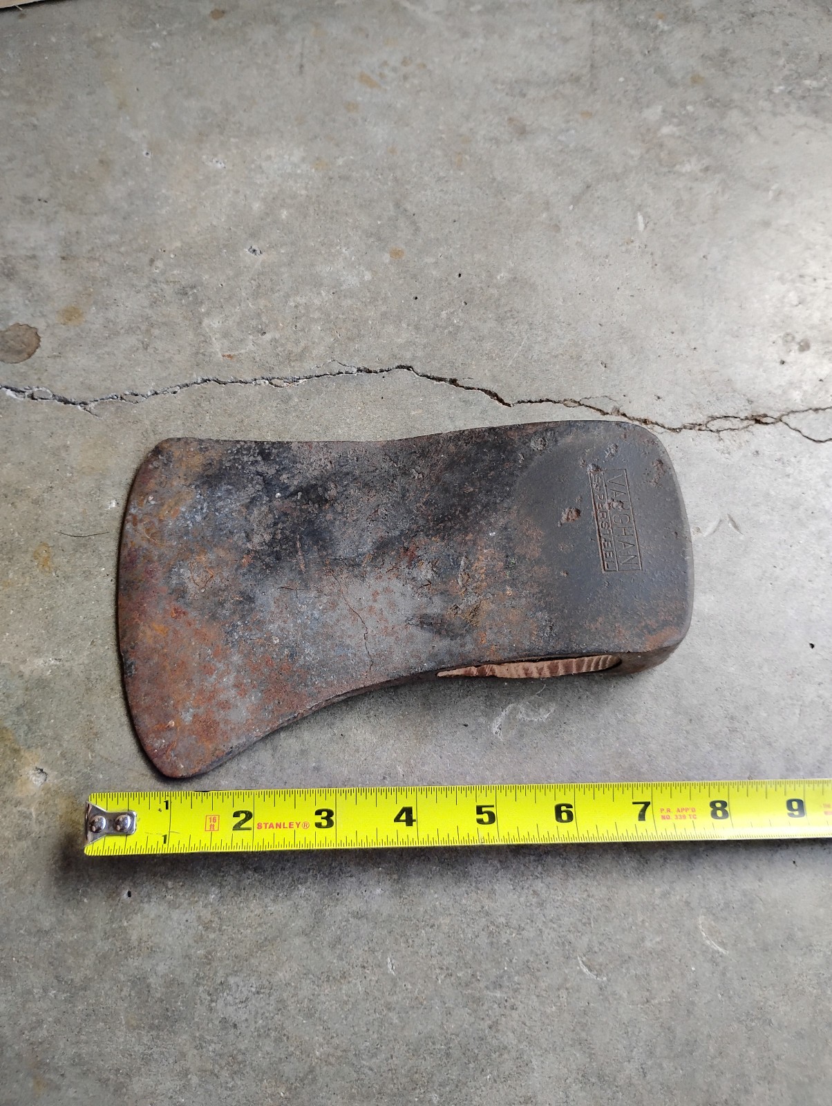 Vintage Vaughan Supersteel  Axe Head 4Lbs. USA