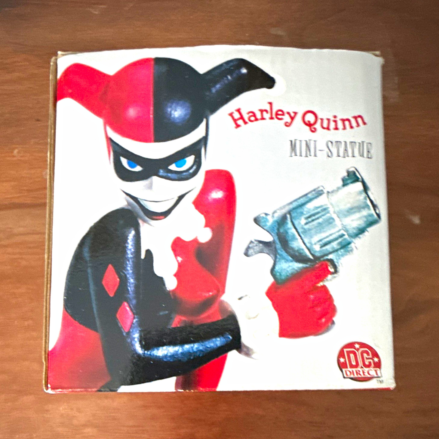 DC Direct Harley Quinn Multicolor Mini Statue w/ Box & Foam Insert
