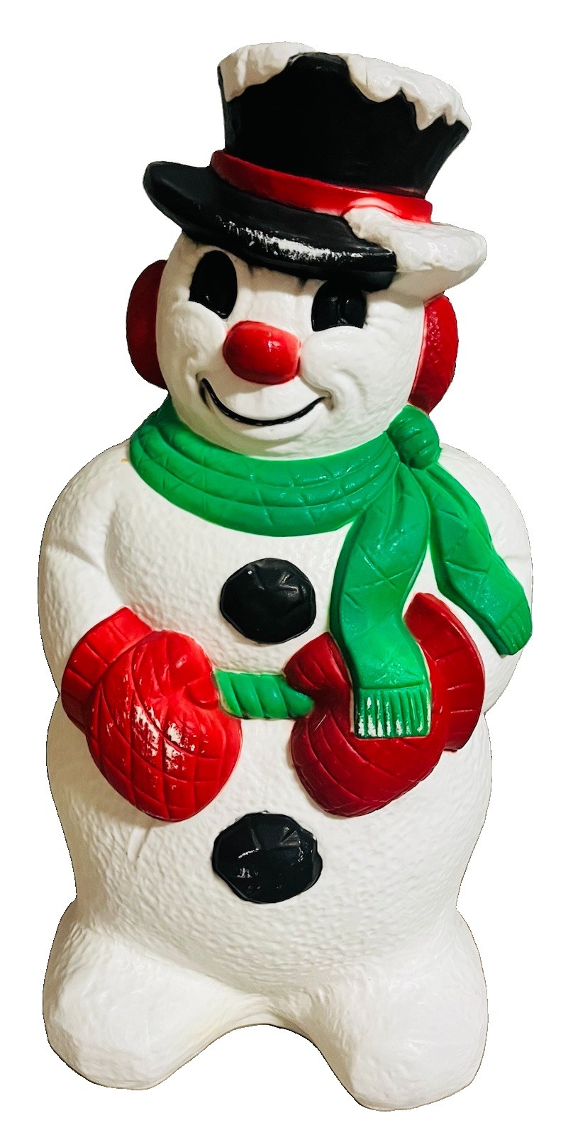 Vintage Grand Venture Blow Mold Snowman 30\ Vintage Grand Venture Blow Mold Snowman 30\