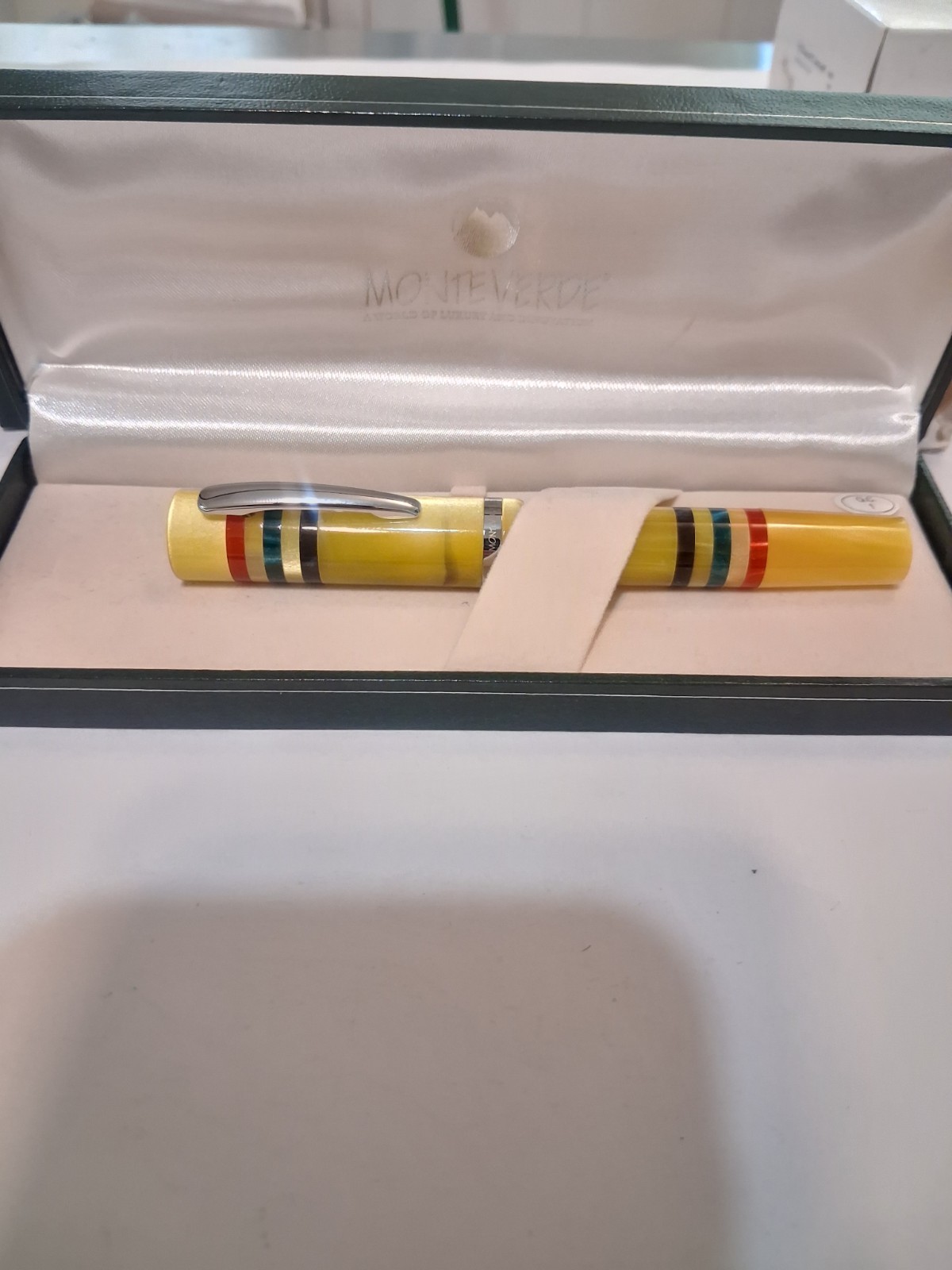 Monteverde Regatta Mondrian Broadway Boogie Woogie Fountain Pen Medium Boxed LE