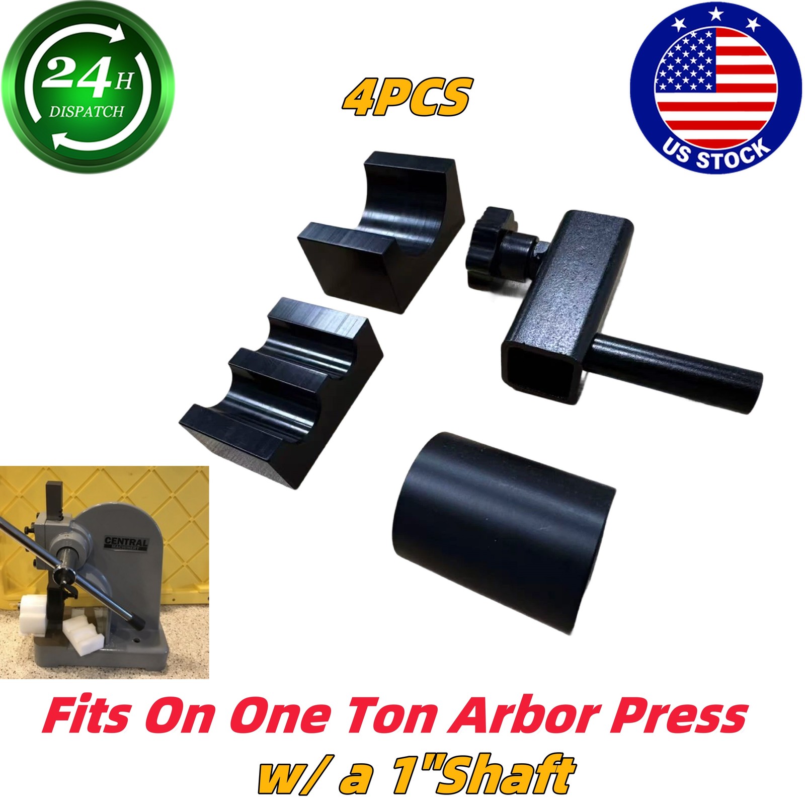 4pcs For Silverware/On One Ton Arbor Press w/a 1\