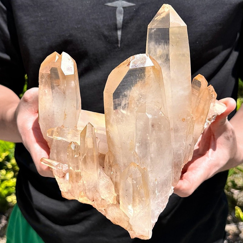 4.67LB Natural Clear White Quartz Crystal Cluster Rough Healing Specimen