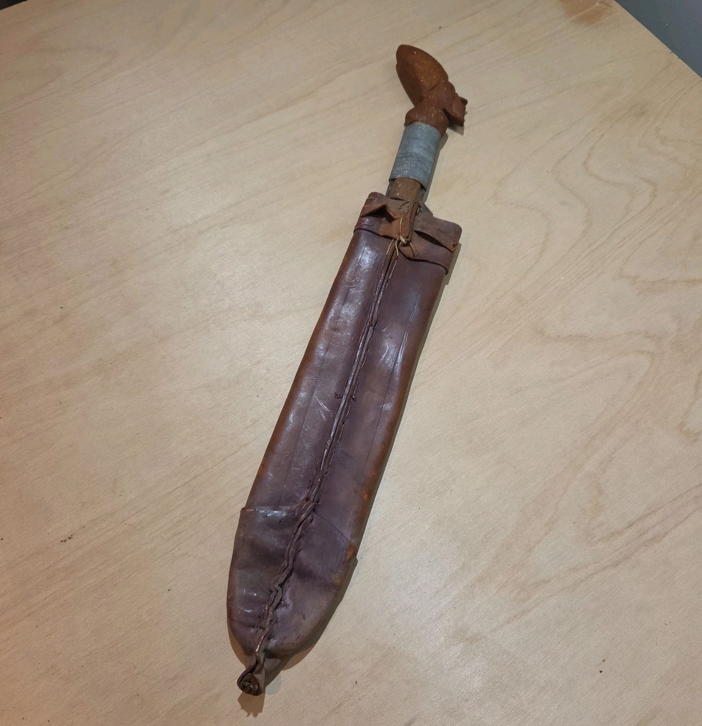 Antique Robert Mole & Sons Birmingham England Steamer Machete 21.5\
