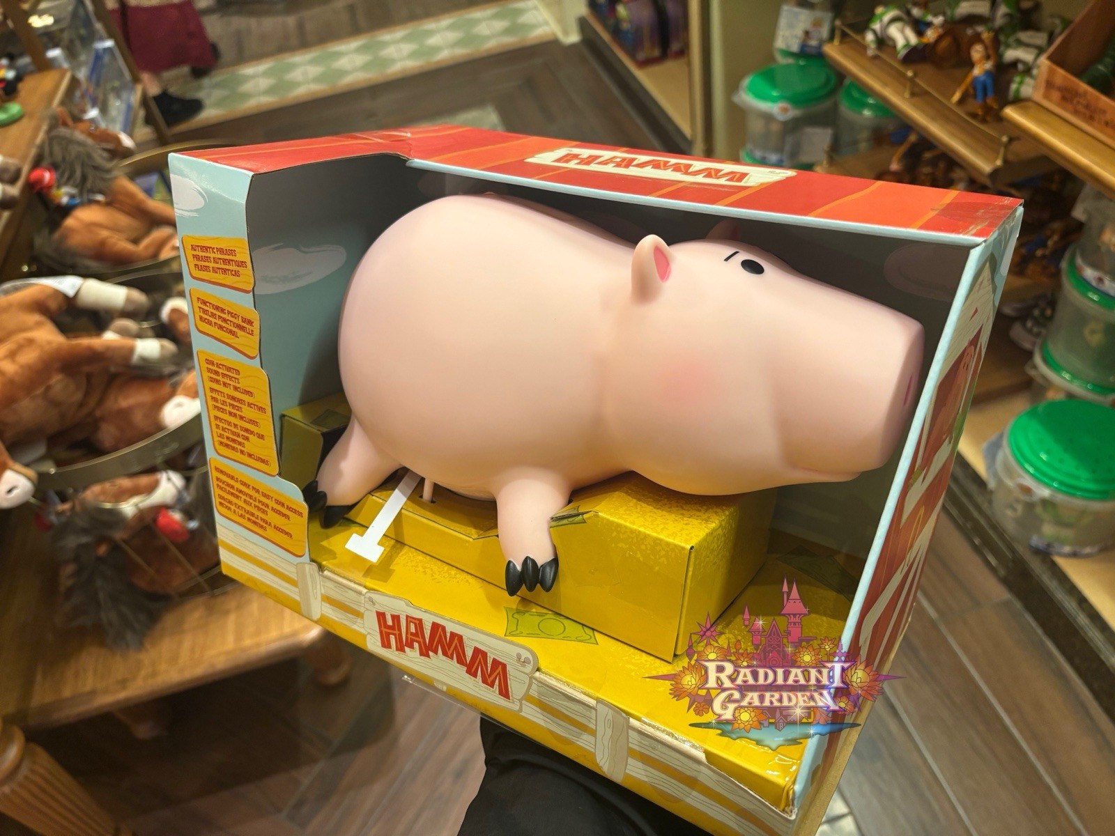 2026 Disney Parks Toy Story 5 Hamm Talking Piggy Bank NEW IN HAND