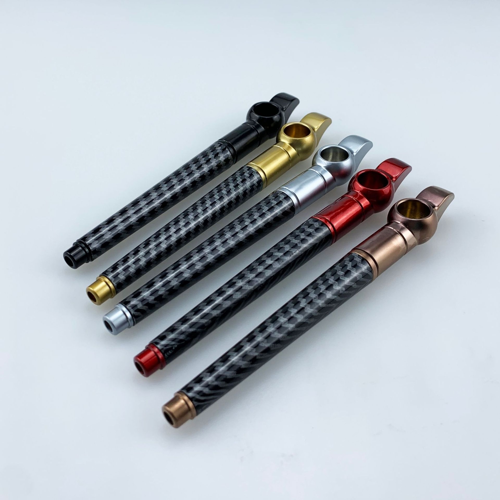 Creative Metal Pipe Gift Box Pack Portable Detachable Cleaning Metal Long Pipe