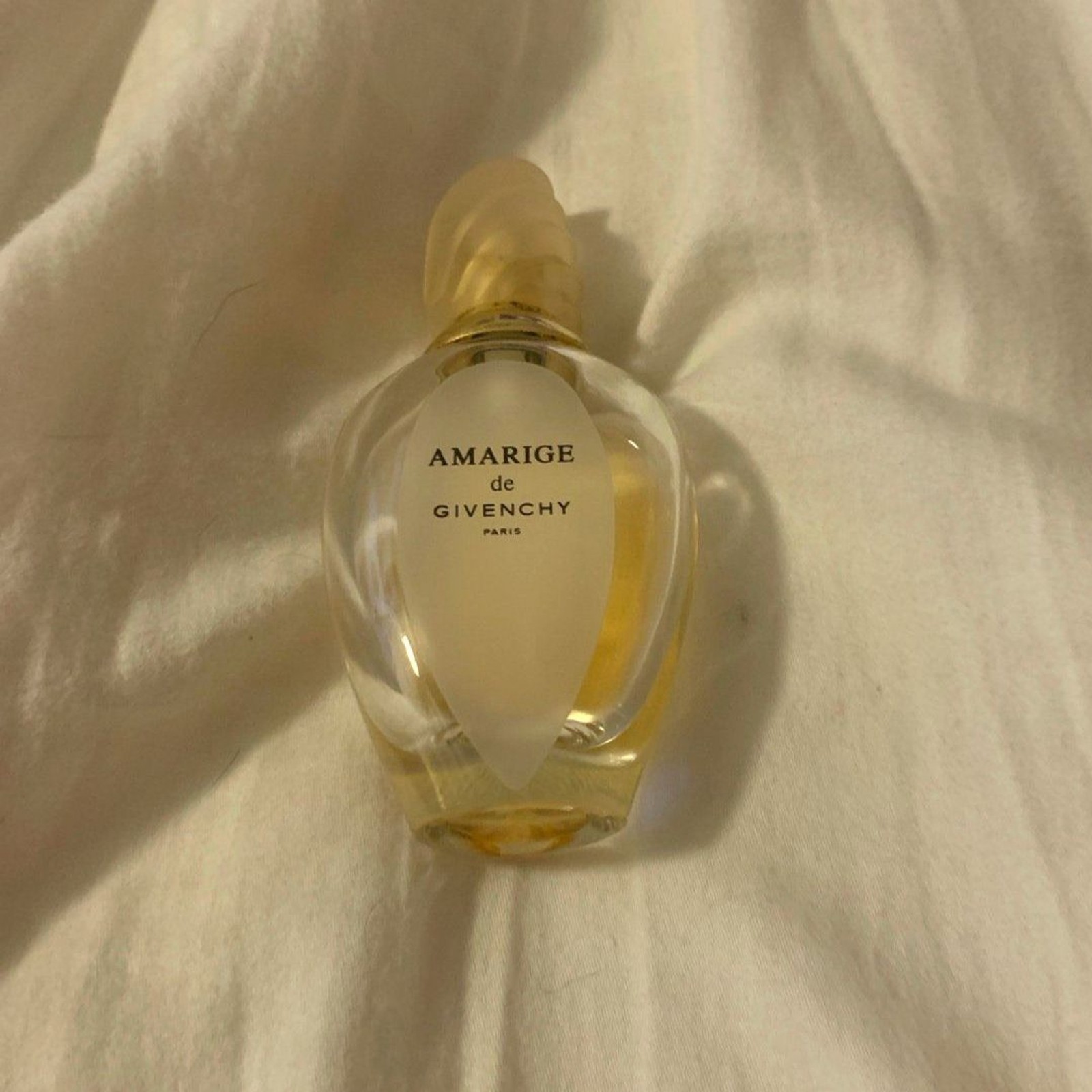 Vintage Givenchy Amarige Eau de Toilette 1.7 oz Partial Bottle Original Formula