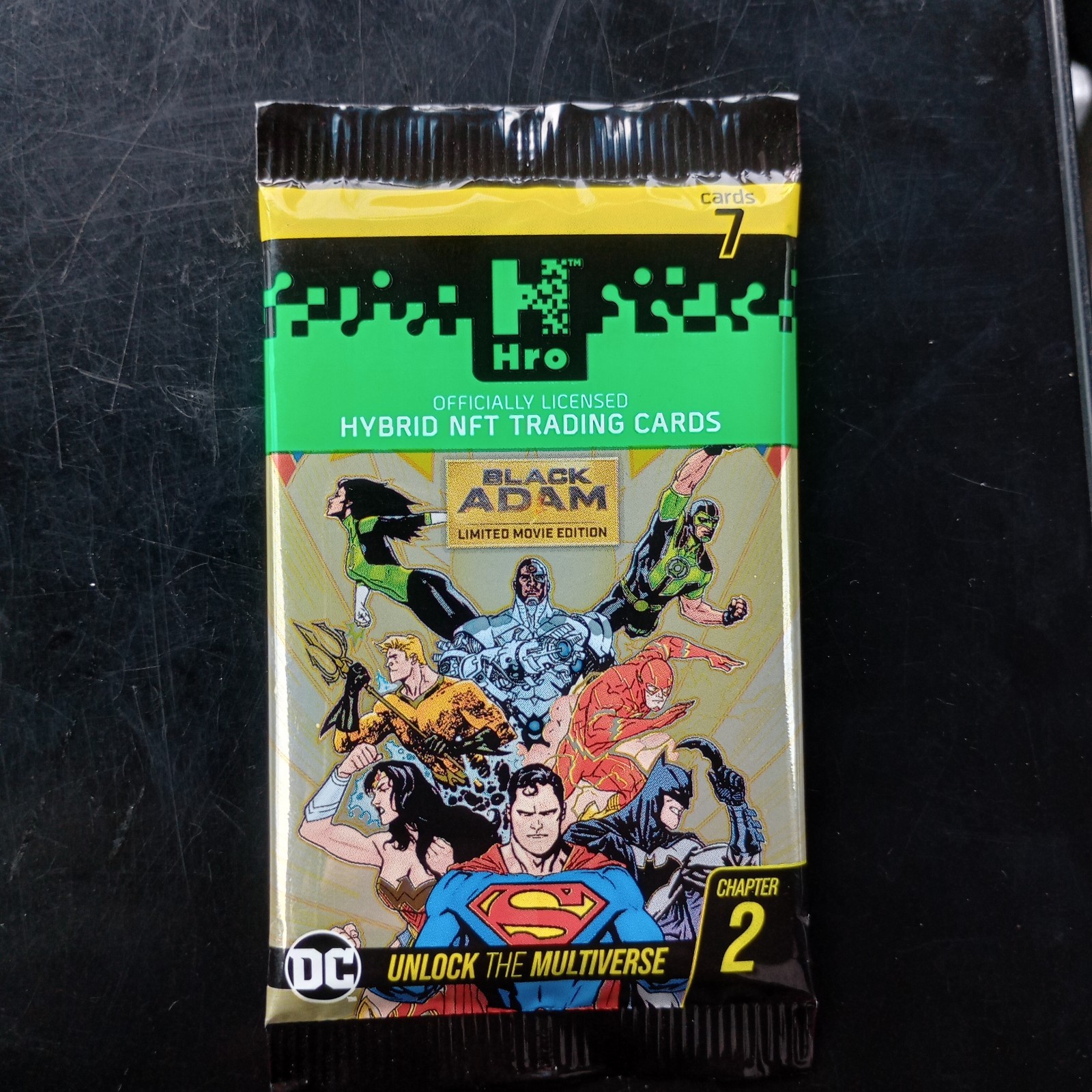 2023 HRO Chapter 2- Black Adam - Unopened Pack Of 7 Cards - Sealed 2023 HRO Chapter 2- Black Adam - Unopened Pack Of 7 Cards - Sealed