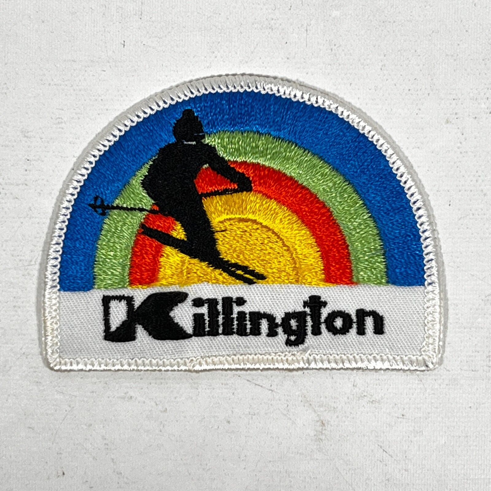 KILLINGTON patch SKI RESORT Vermont VT Rainbow Snowboarding VTG Rare