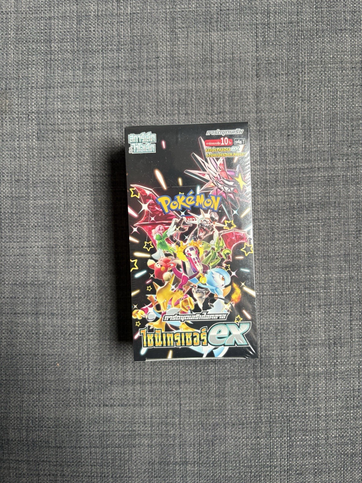 Pokemon Shiny Treasure ex Thai Booster Box Rare sv4a Scarlet Violet High Class
