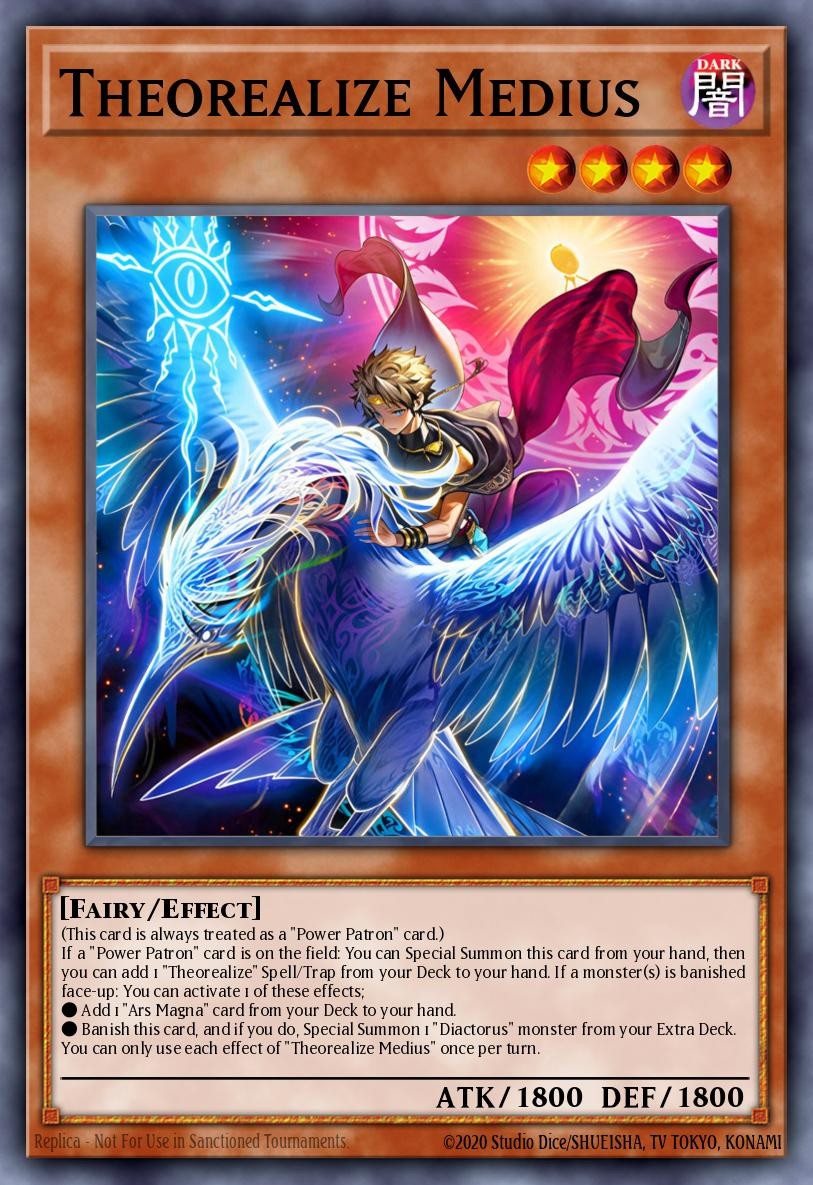 BETB-EN017 Theorealized Medius Secret Rare YuGiOh 1st Preoder