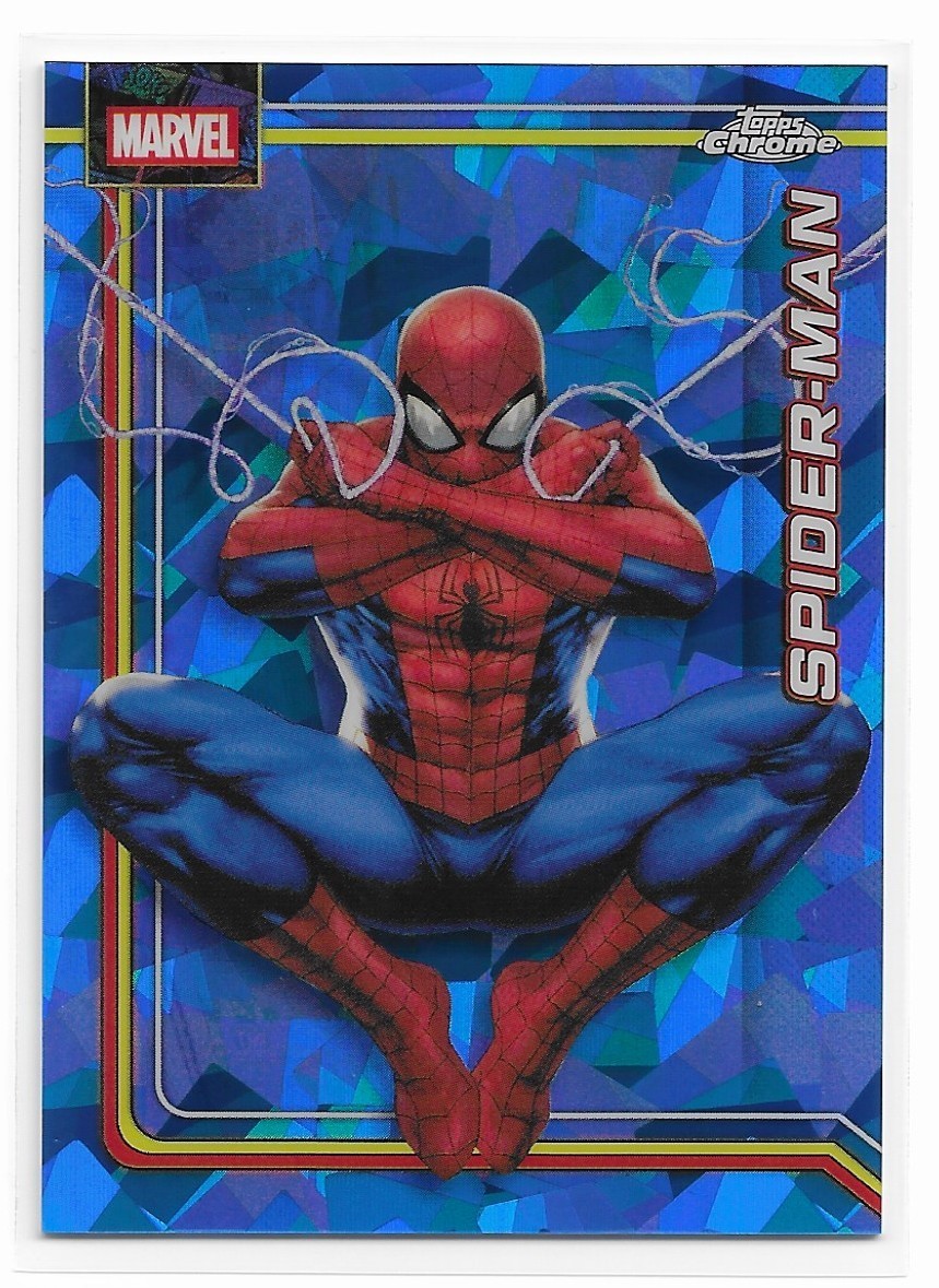 2026 Topps Chrome Sapphire Marvel Lot of 93: Spider-Man, Thor, Hulk, Cap +++