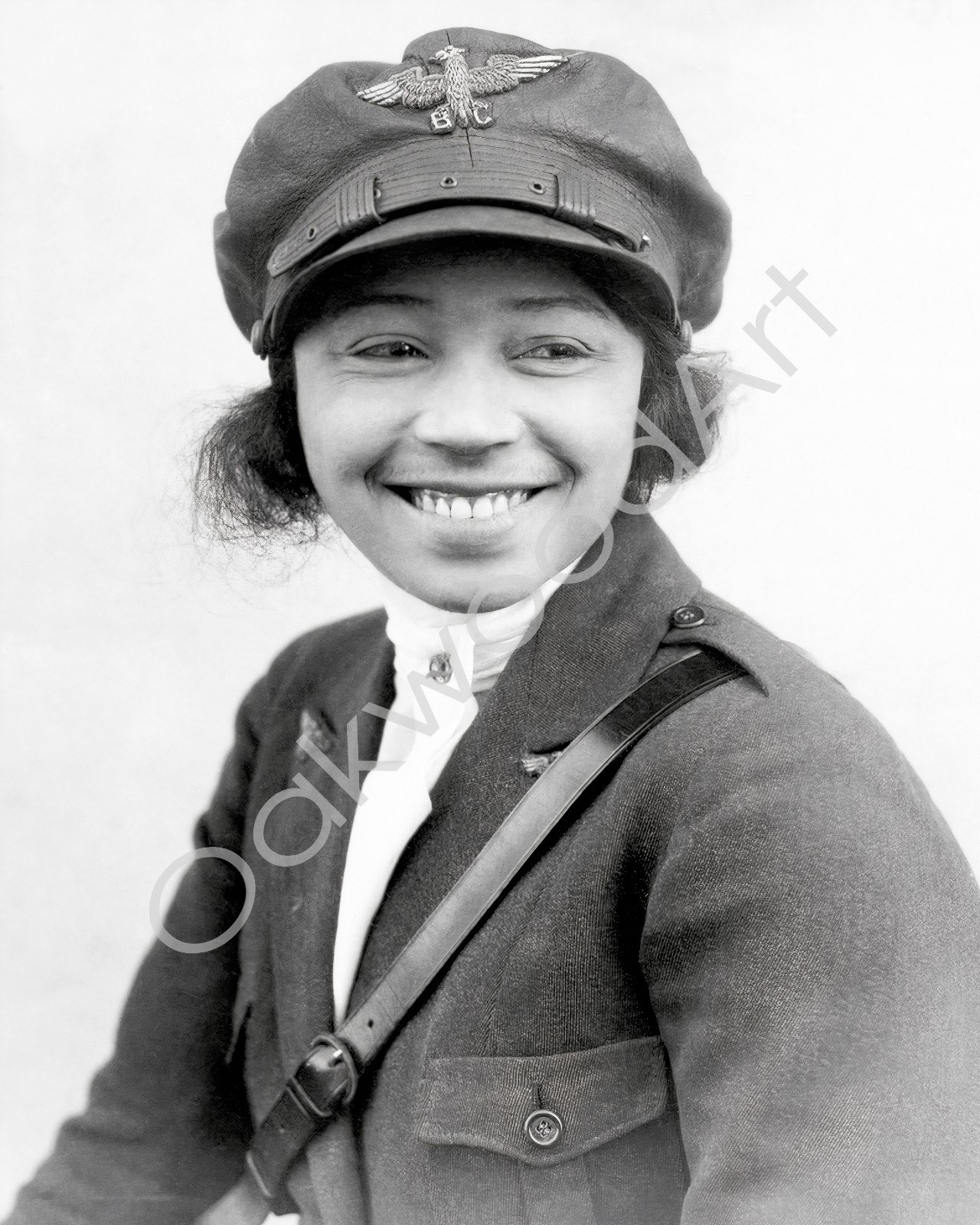 BESSIE COLEMAN c1923, First African American Pilot, Vintage Photo Reprint BESSIE COLEMAN c1923, First African American Pilot, Vintage Photo Reprint