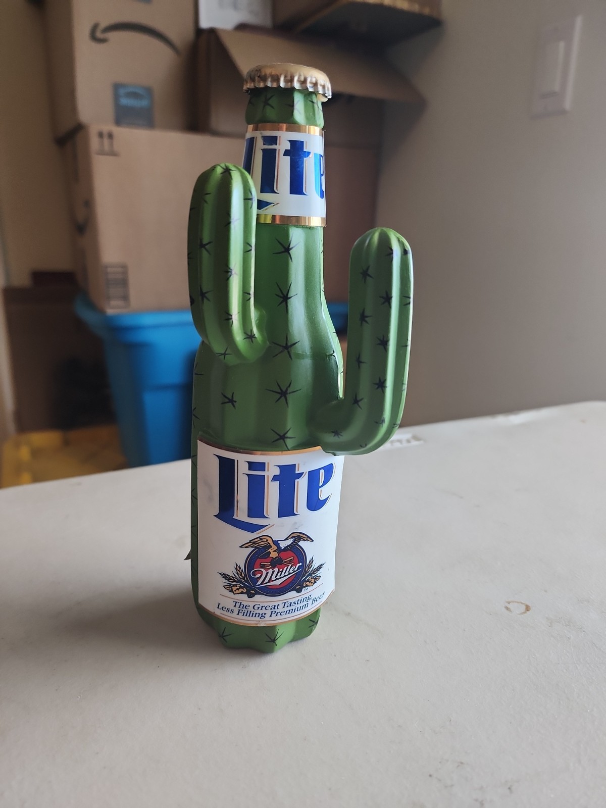 Vintage Miller Lite Desert Cactus Tap Handle.
