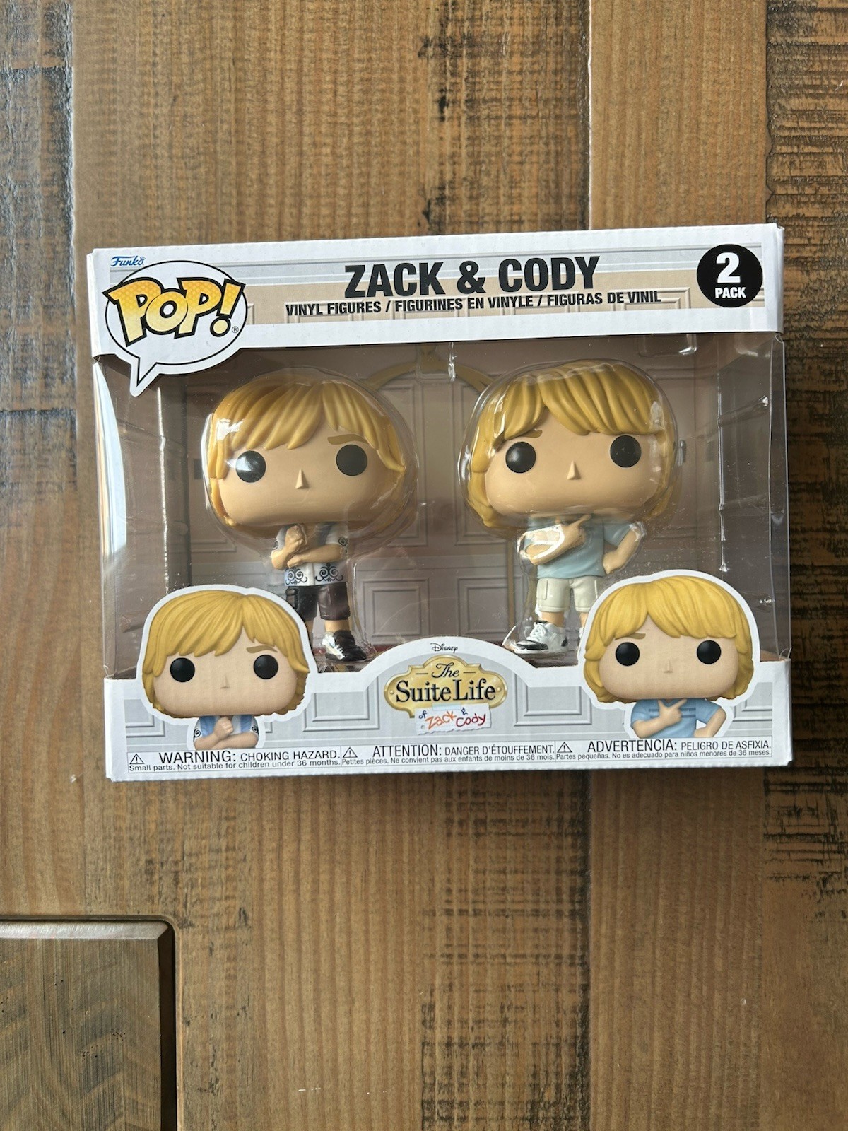 Funko Pop The Suite Life of Zack & Cody: Zack & Cody Martin (2-pack) Funko Pop The Suite Life of Zack & Cody: Zack & Cody Martin (2-pack)