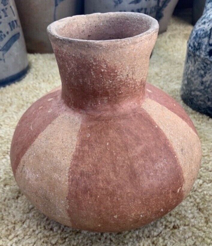Historic & Authentic 1400 AD Era Quapaw Tribe Striped Water Bottle ~ Arkansas 