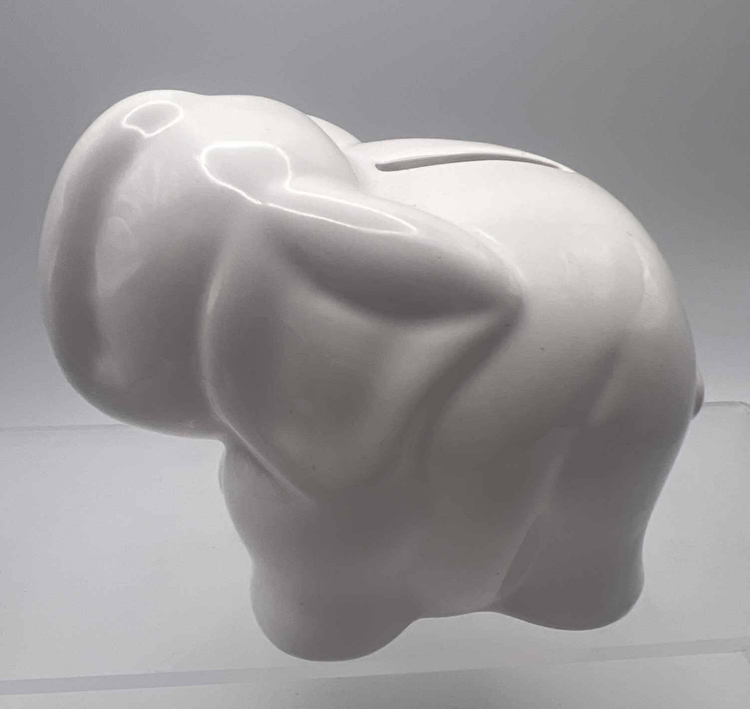 White Elephant Greenbrier International  Piggy Bank Small