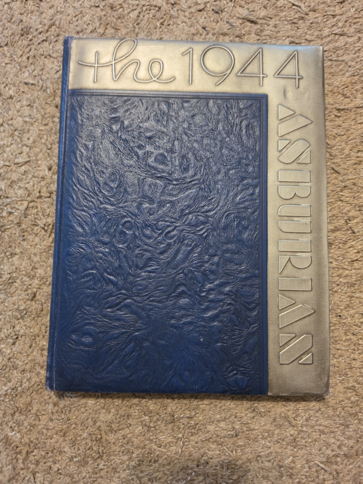 Vintage 1944 The Asburian Yearbook Asbury College Wilmore Kentucky WWII Era