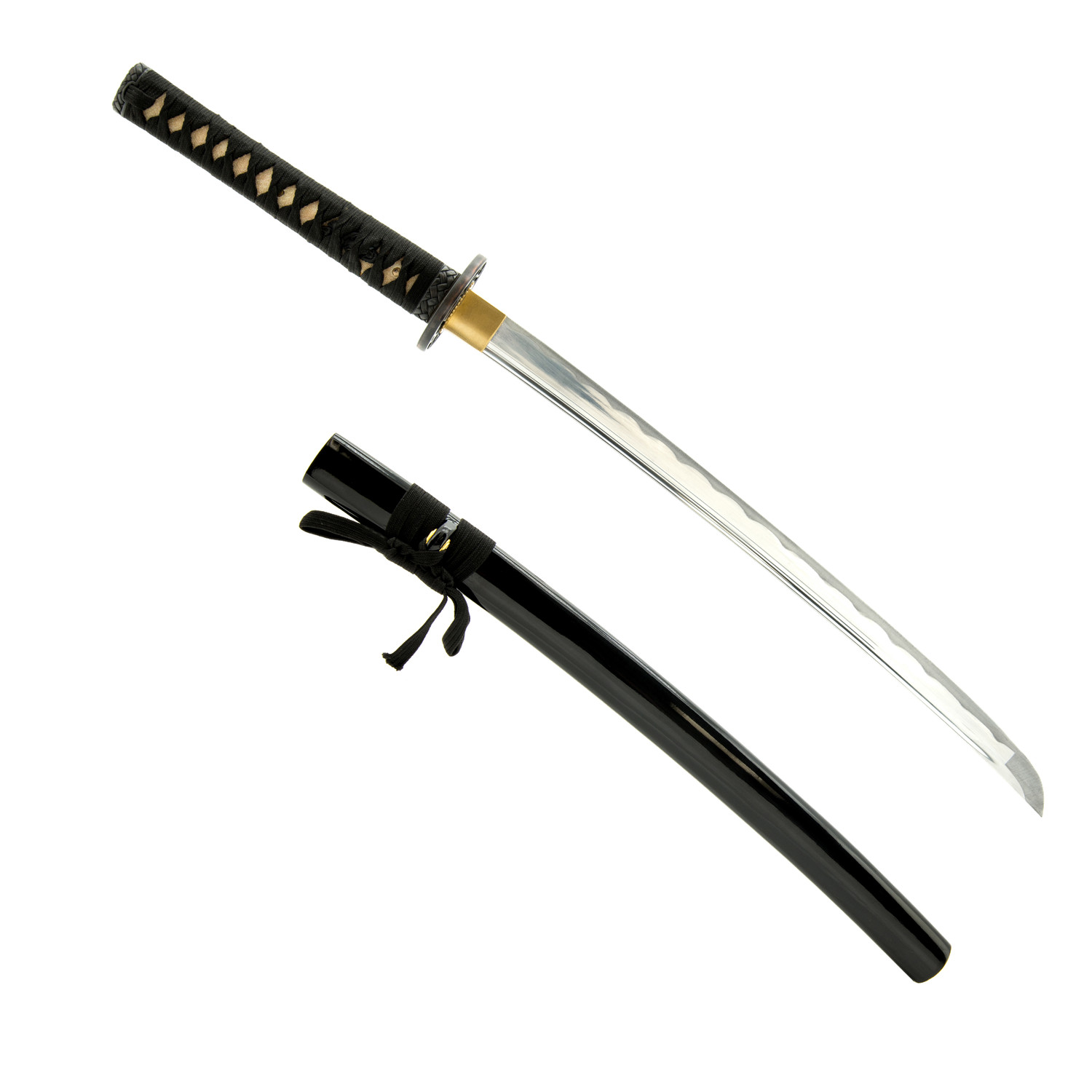 Geometric Wakizashi Iaito Aluminum Alloy Unsharpened Iaido Training Sword