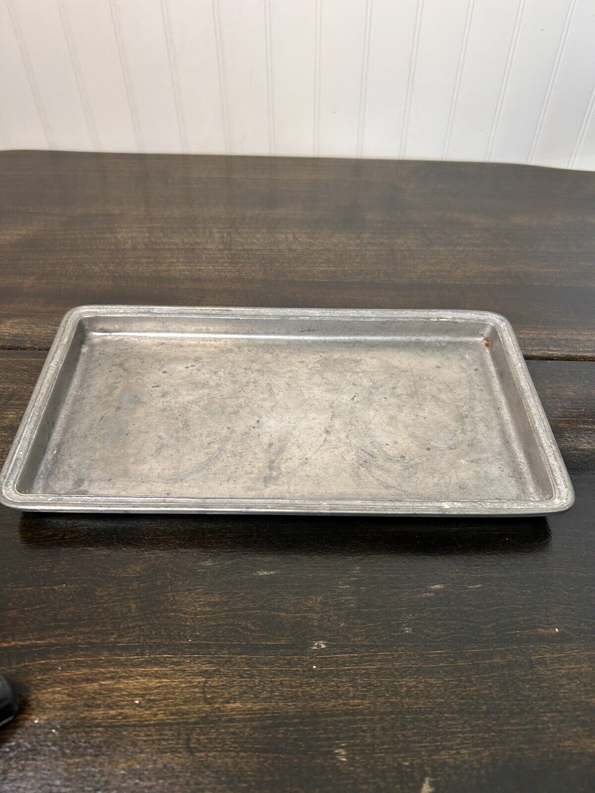 Vintage Pewter Vanity Tray Handmade By Cosi Tabellini In Italy For Match 10x5