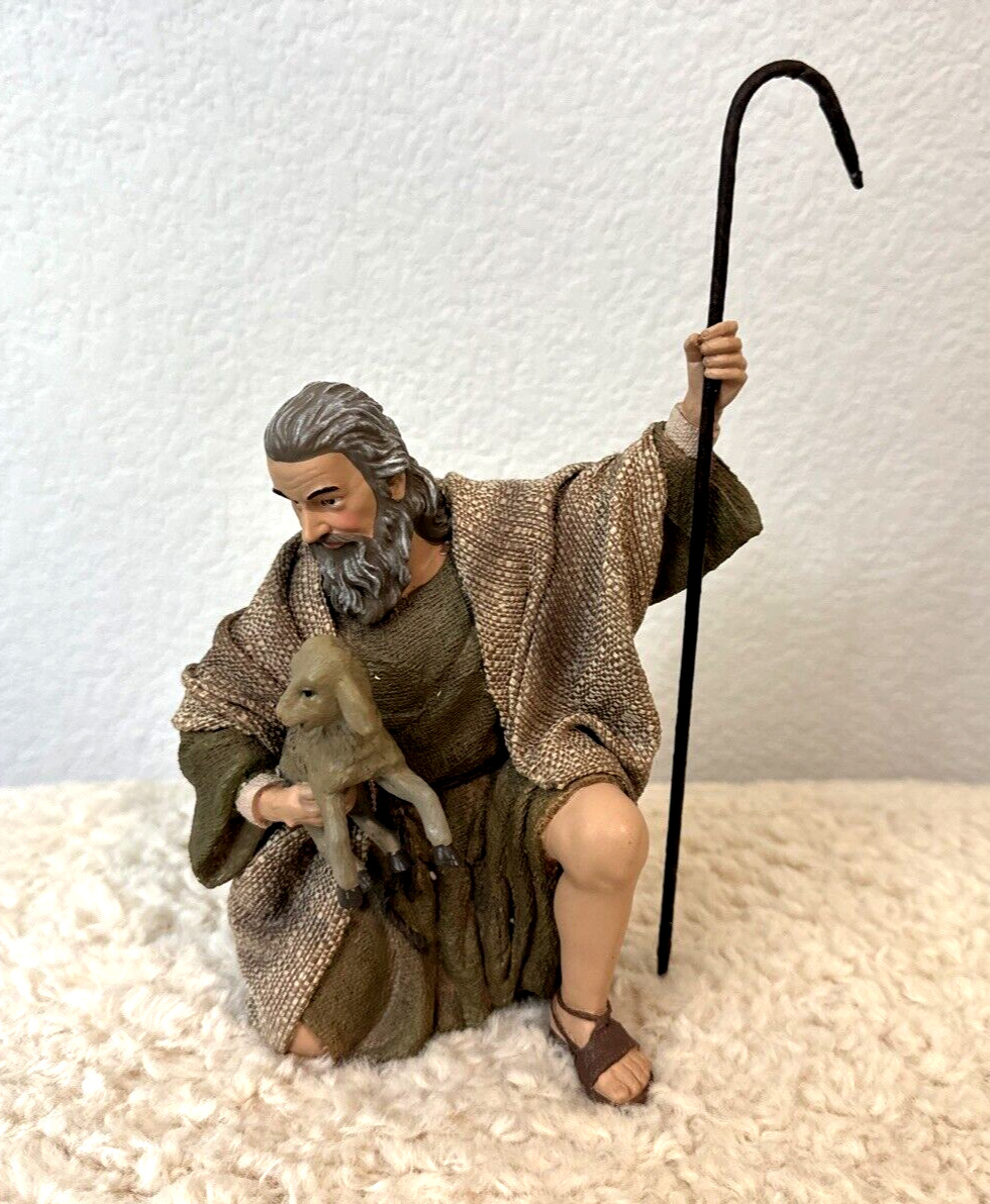 Vtg Kirkland Nativity SHEPHERD for Creche de Noel 790605 Replacement Figurine
