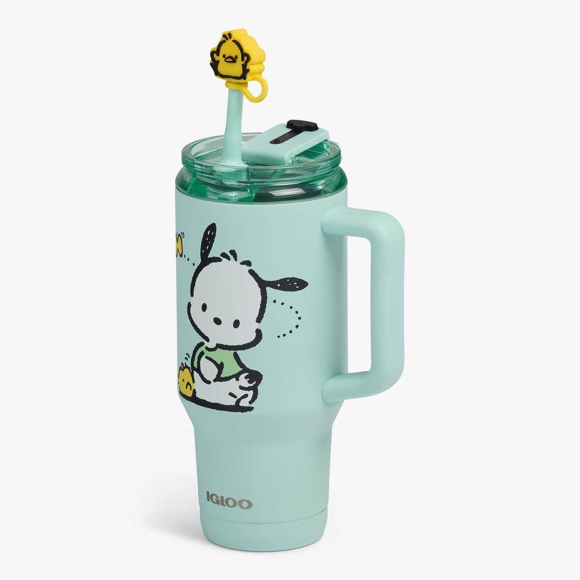 Sanrio POCHACCO + Pi-Chan 32oz Tumbler Igloo Stainless Steel Flip N Sip NWT