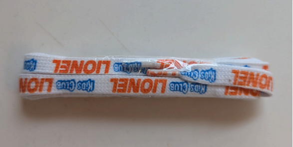 LIONEL KIDDIE CITY Kids Club Shoelaces New LIONEL KIDDIE CITY Kids Club Shoelaces New