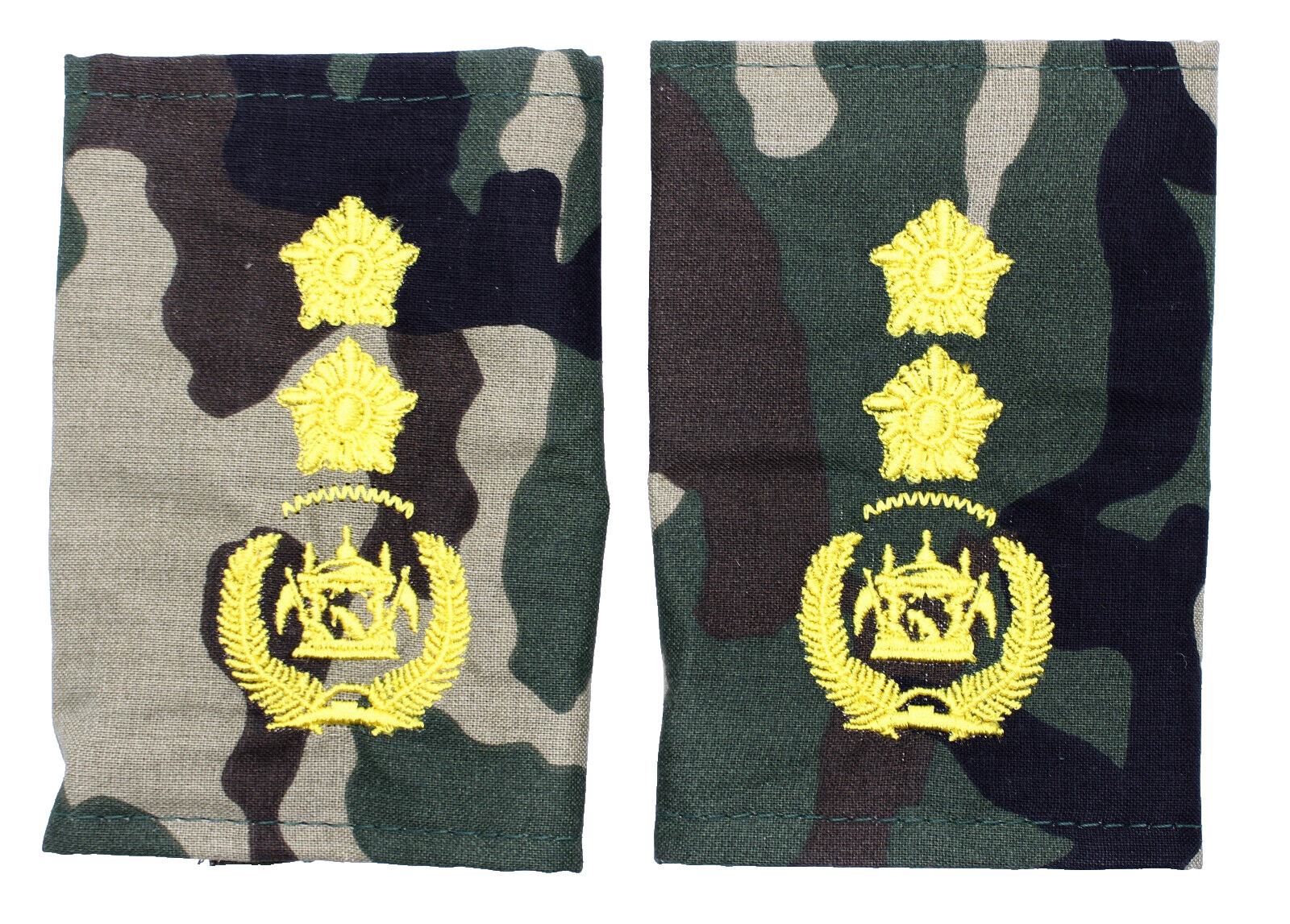 Afghan ~ Afghanistan National Army Turan Jenral Major General Shoulder Marks OEF