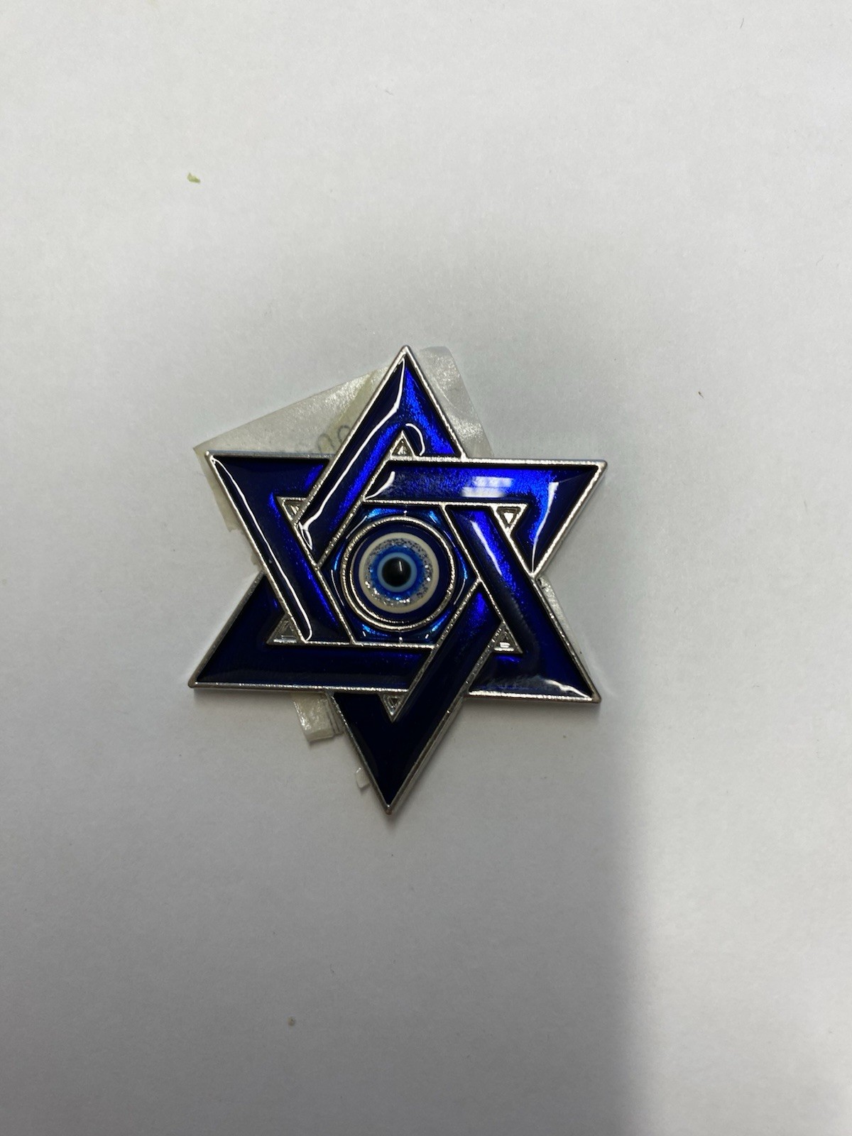 Israel Judaica David Star Magen With Eye Against Evil Souvenir