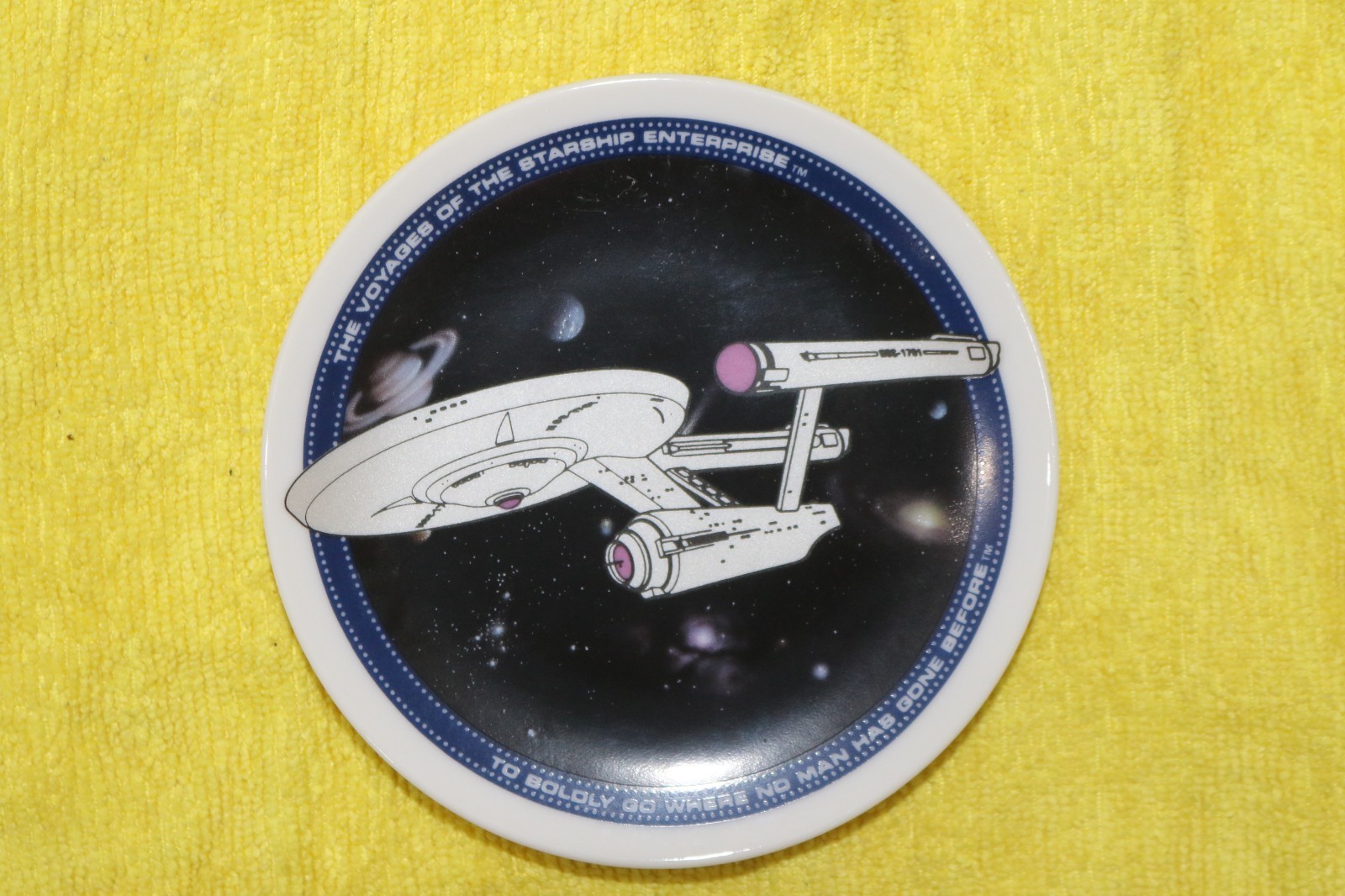 Vintage 1991 Hamilton Gifts Star Trek Enterprise 4\